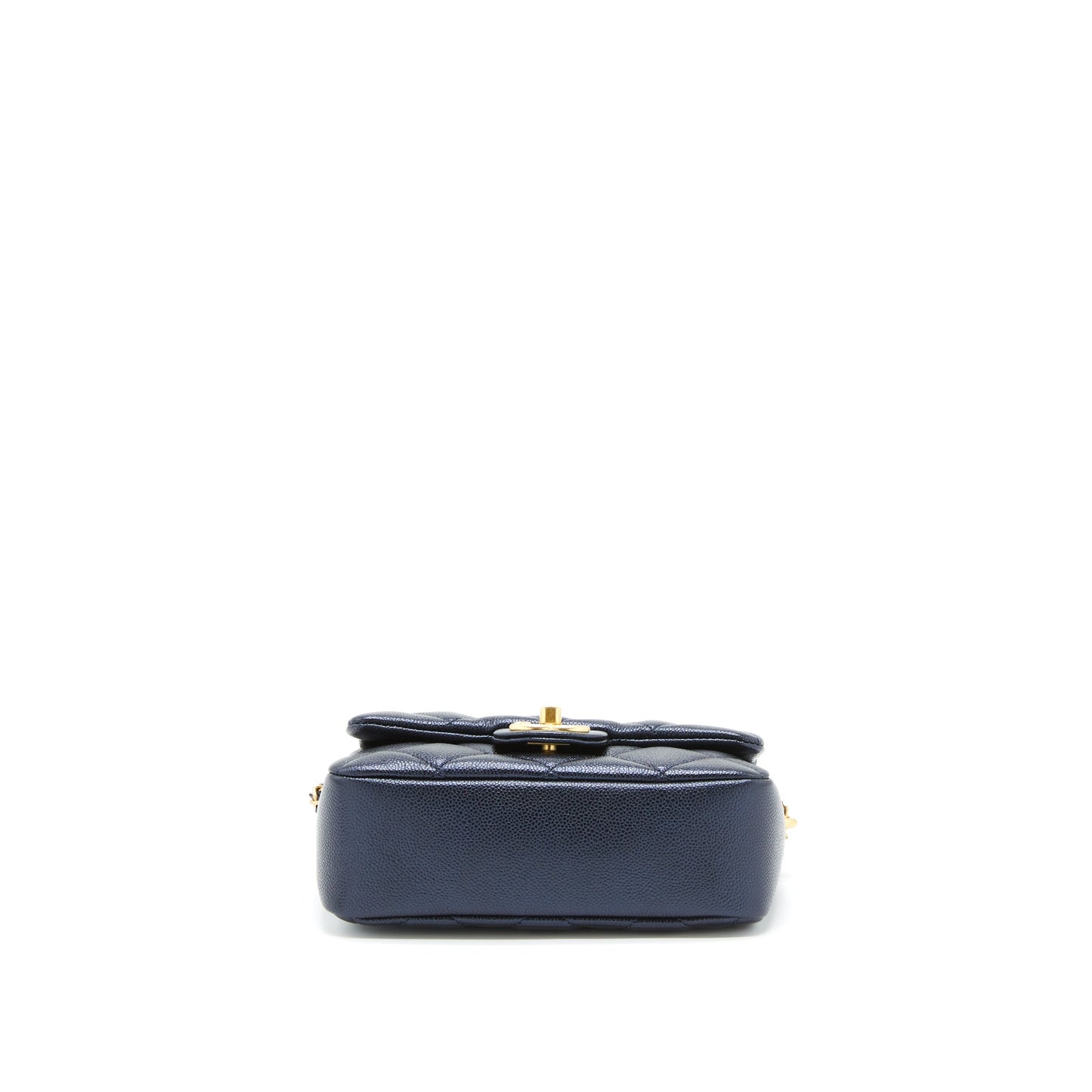 Chanel 21k My Perfect Mini Flap Bag Caviar Black