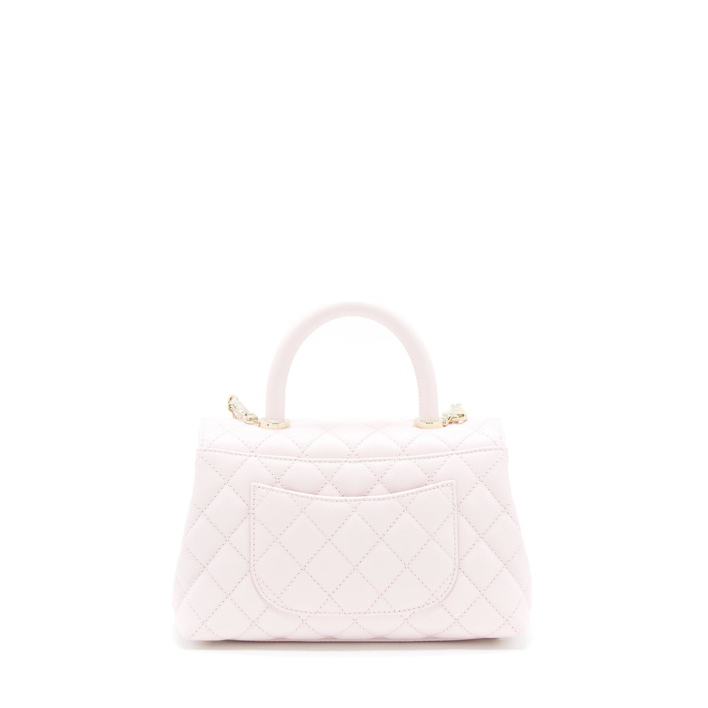 Chanel Small Coco Handle Caviar Light Pink NG750 L