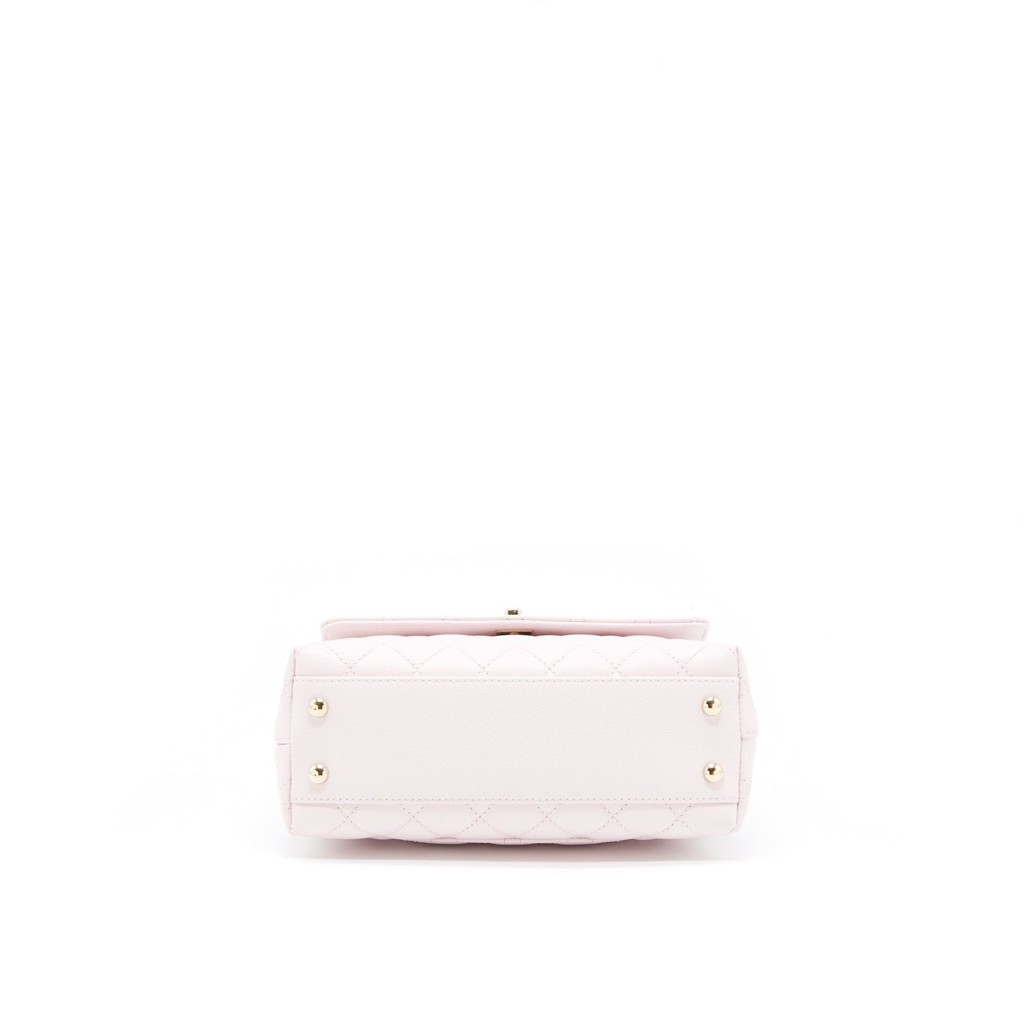 Chanel Small Coco Handle Caviar Light Pink NG750 L