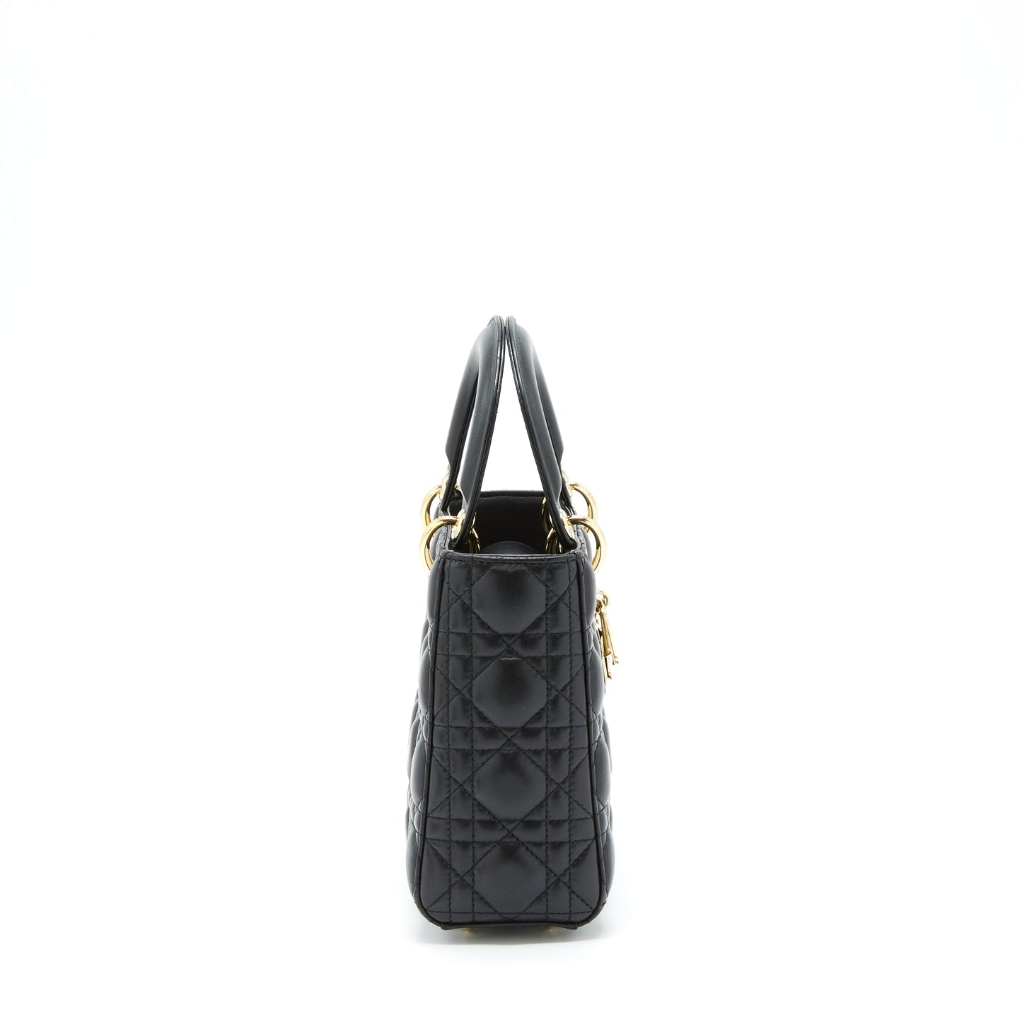 Dior Small Lady Dior Lambskin Black