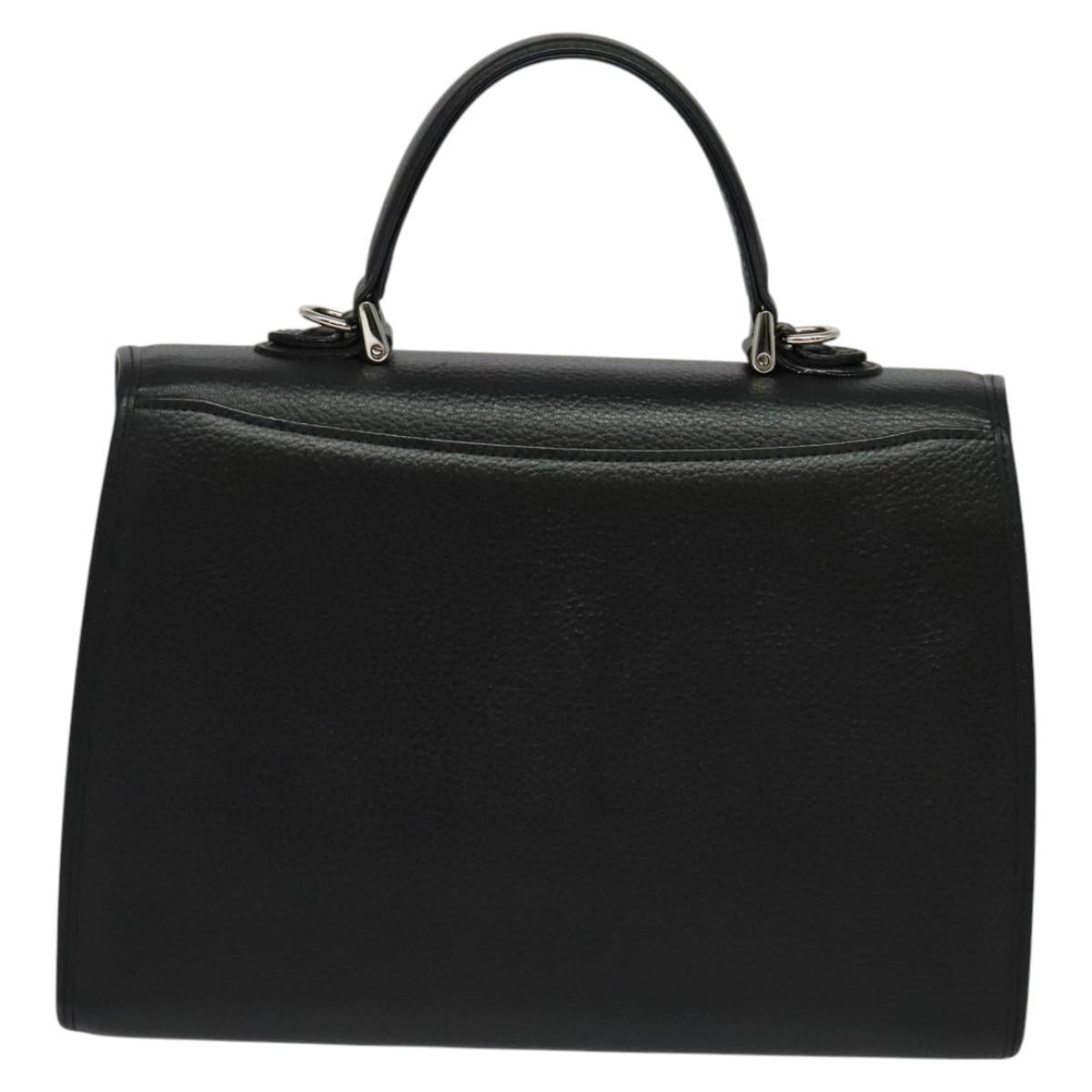 Burberry Black Leather Handbag ( )