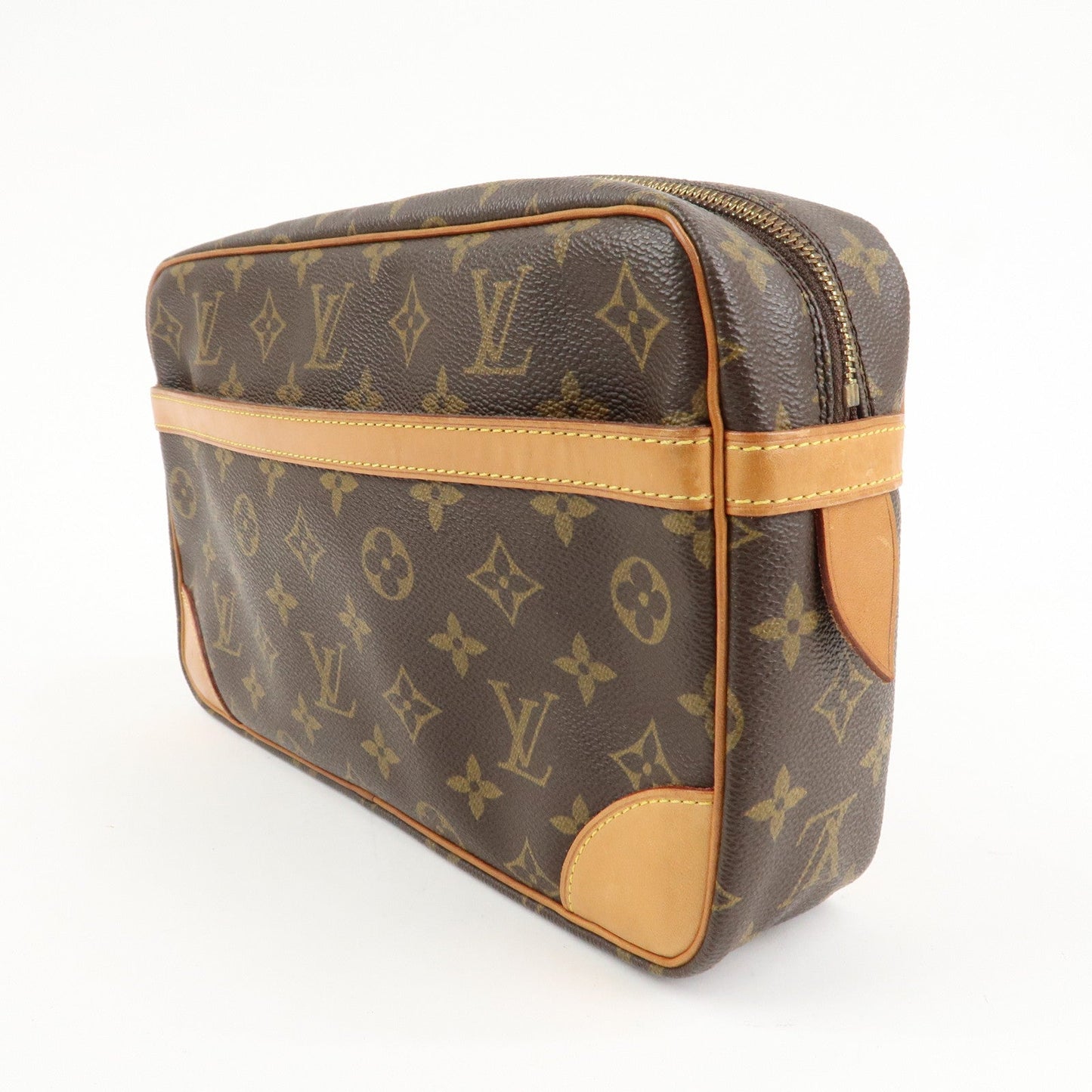 Louis Vuitton Monogram Compiegne 28 Pouch Clutch Bag M51845