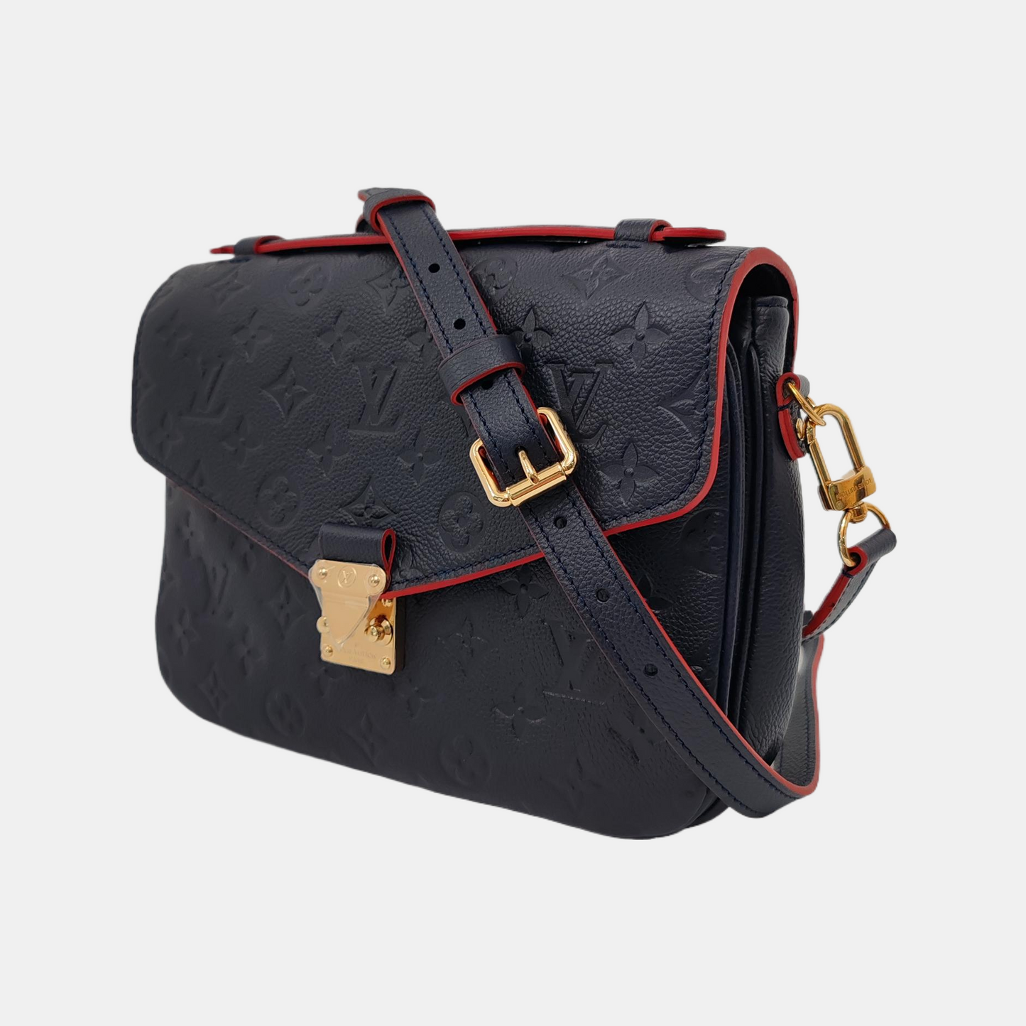 Louis Vuitton Pochette MÃ©tis Monogram Empreinte Leather Navy