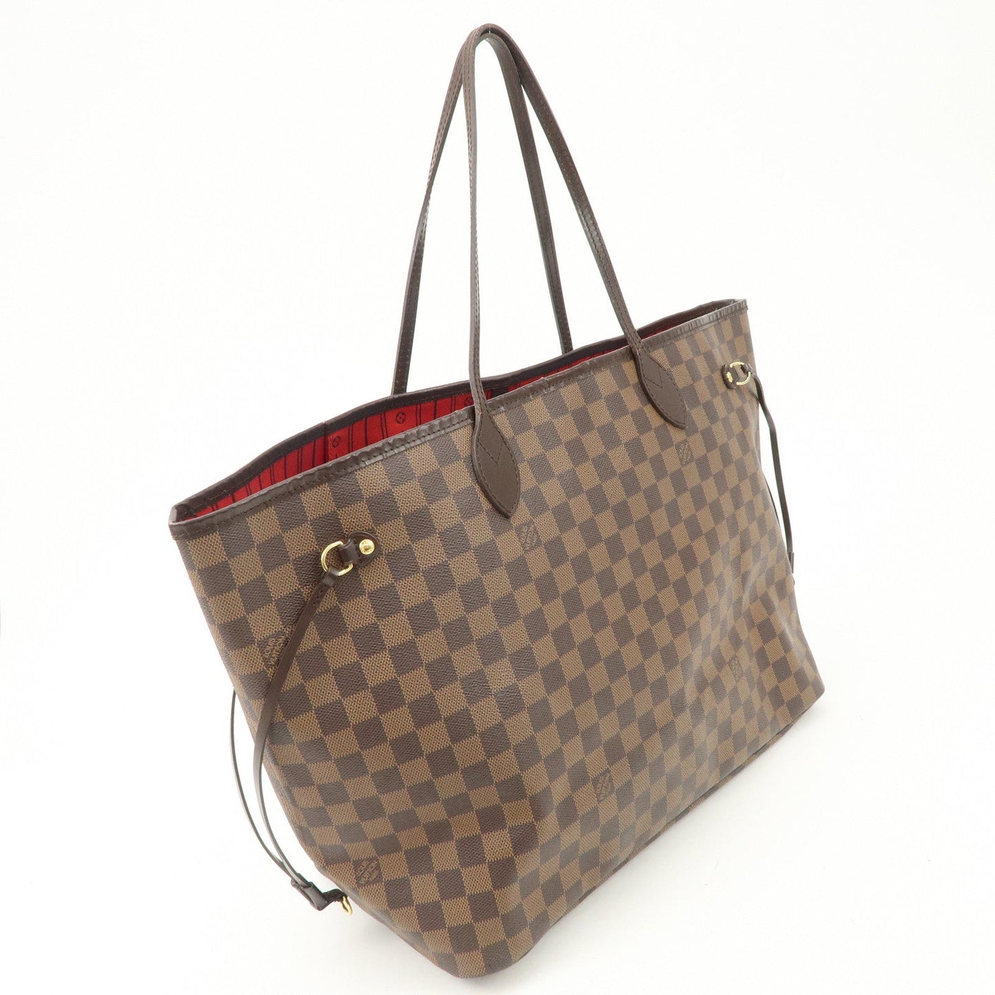 Louis Vuitton Damier Ebene Neverfull GM Tote Bag N51106