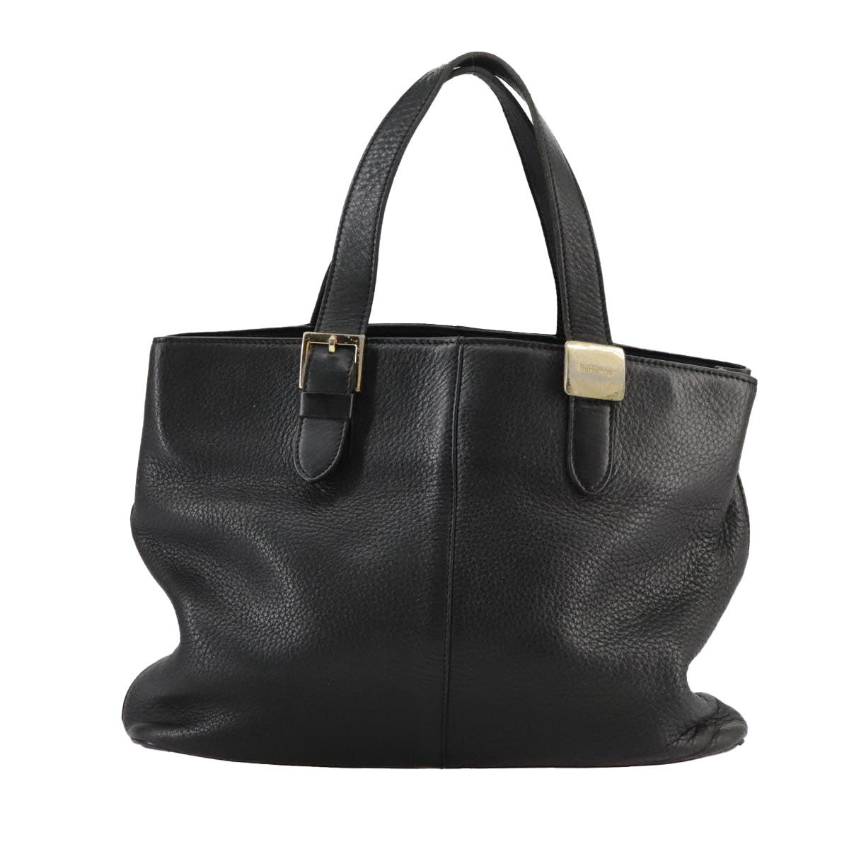 Burberry Black Leather Handbag ( )