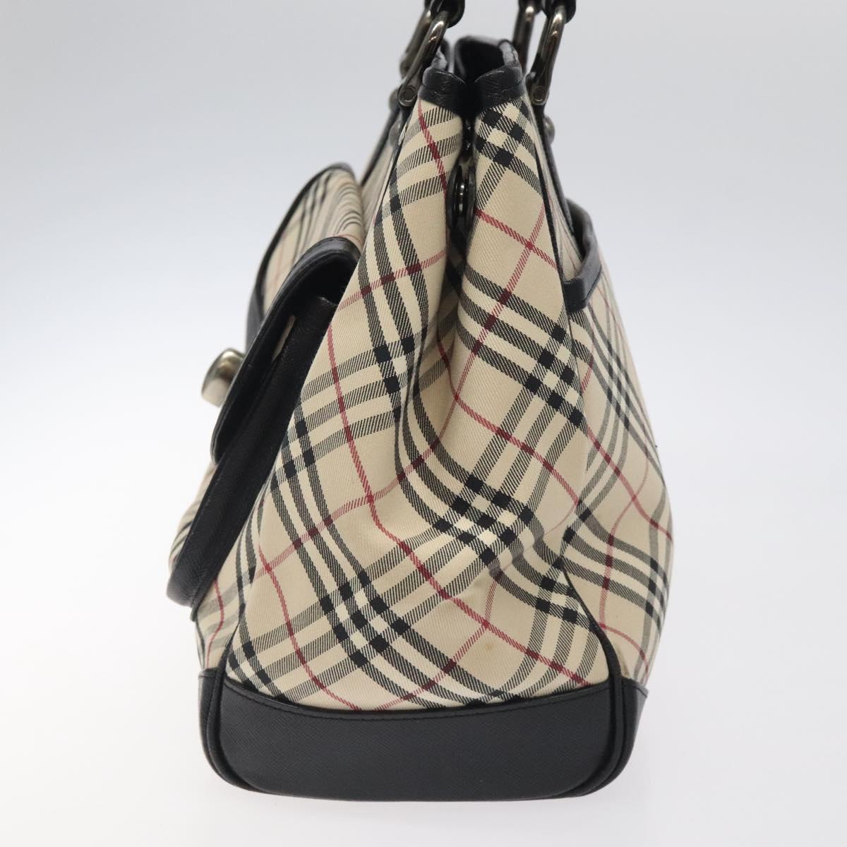 Burberry Nova Check Beige Canvas Handbag ( )