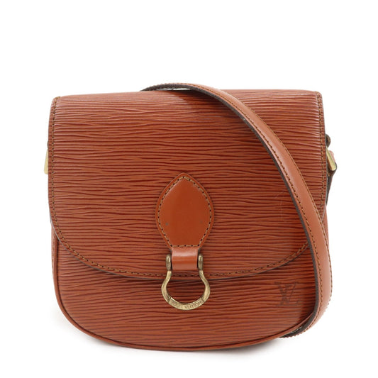 Louis Vuitton Epi Mini Saint Cloud Shoulder Bag Kenya Brown ?52213