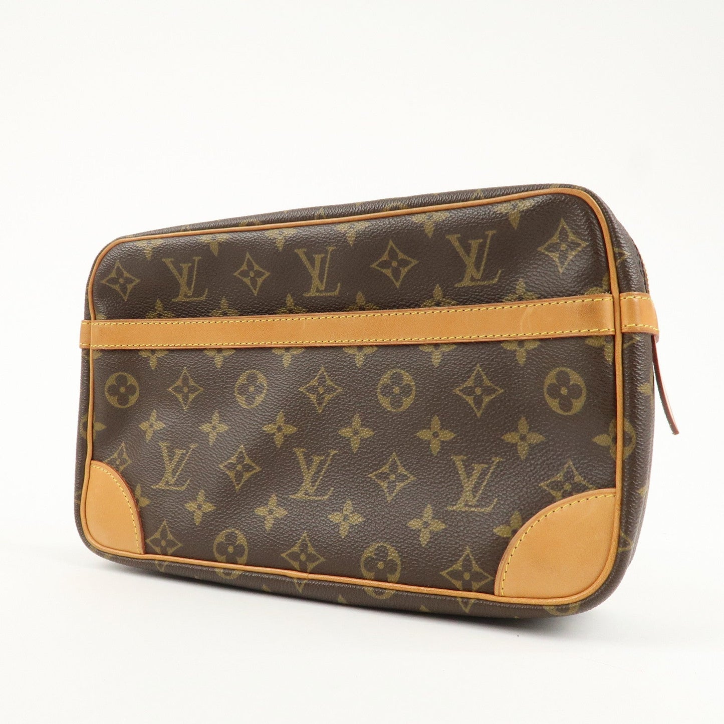 Louis Vuitton Monogram Compiegne 28 Pouch Clutch Bag M51845