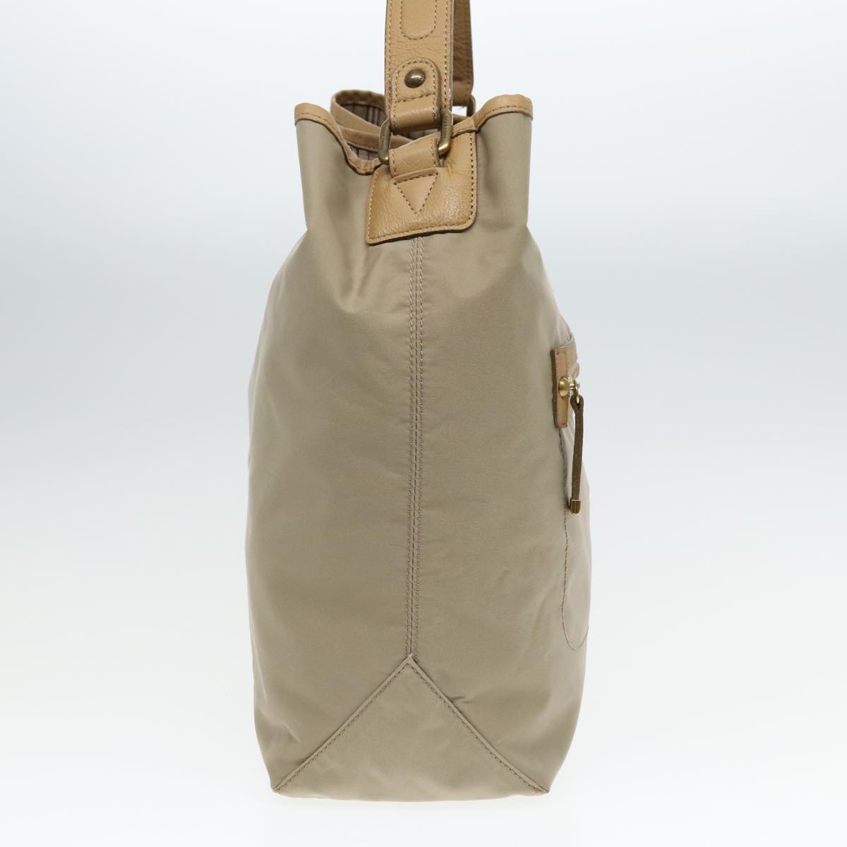 Burberry Blue Label Beige Canvas Shoulder Bag ( )