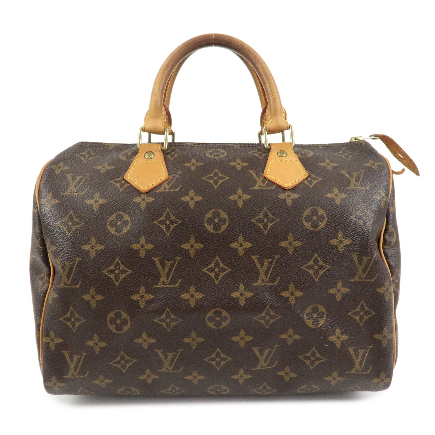 Louis Vuitton Monogram Speedy 30 Boston Bag Hand Bag Brown M41526