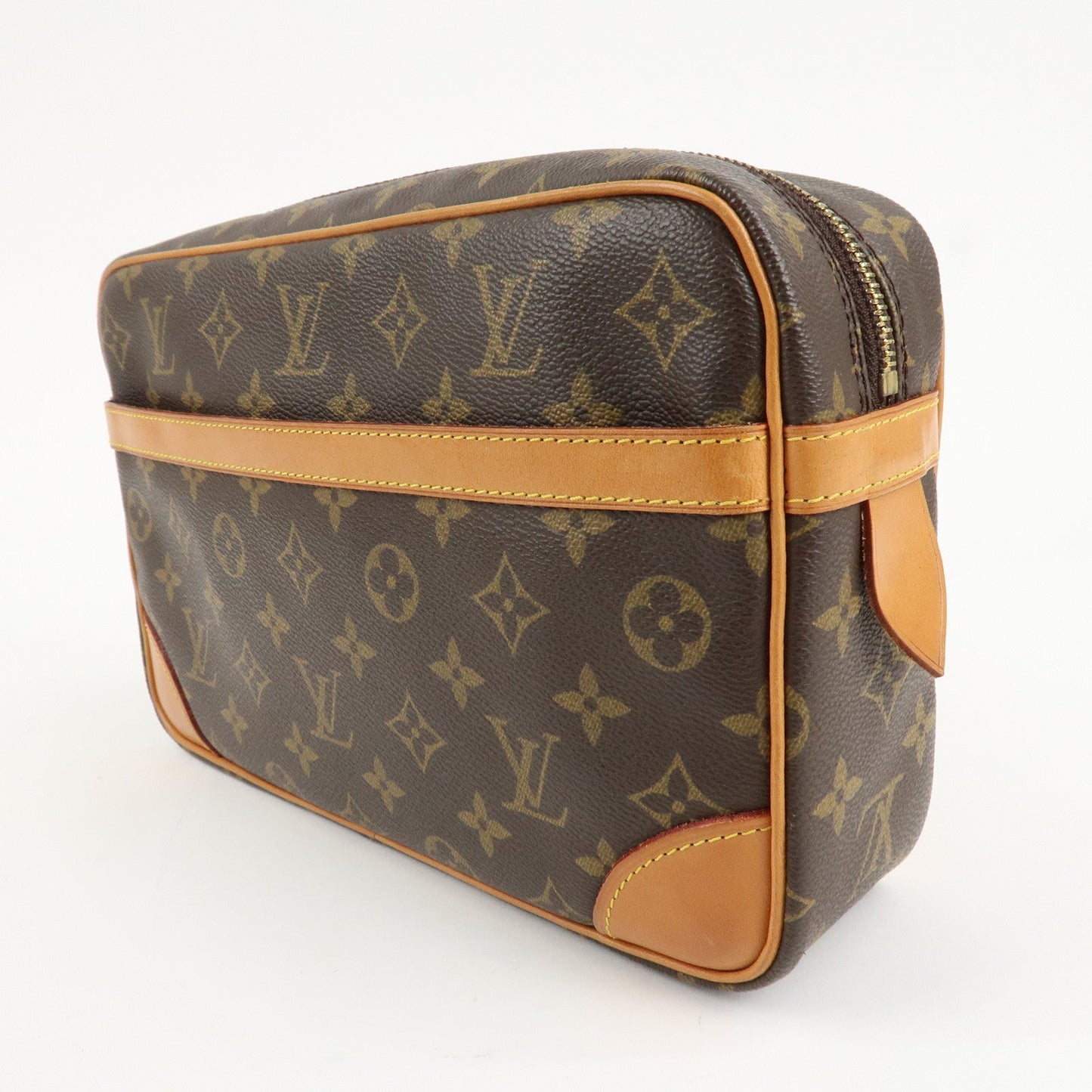 Louis Vuitton Monogram Compiegne 28 Pouch Clutch Bag M51845