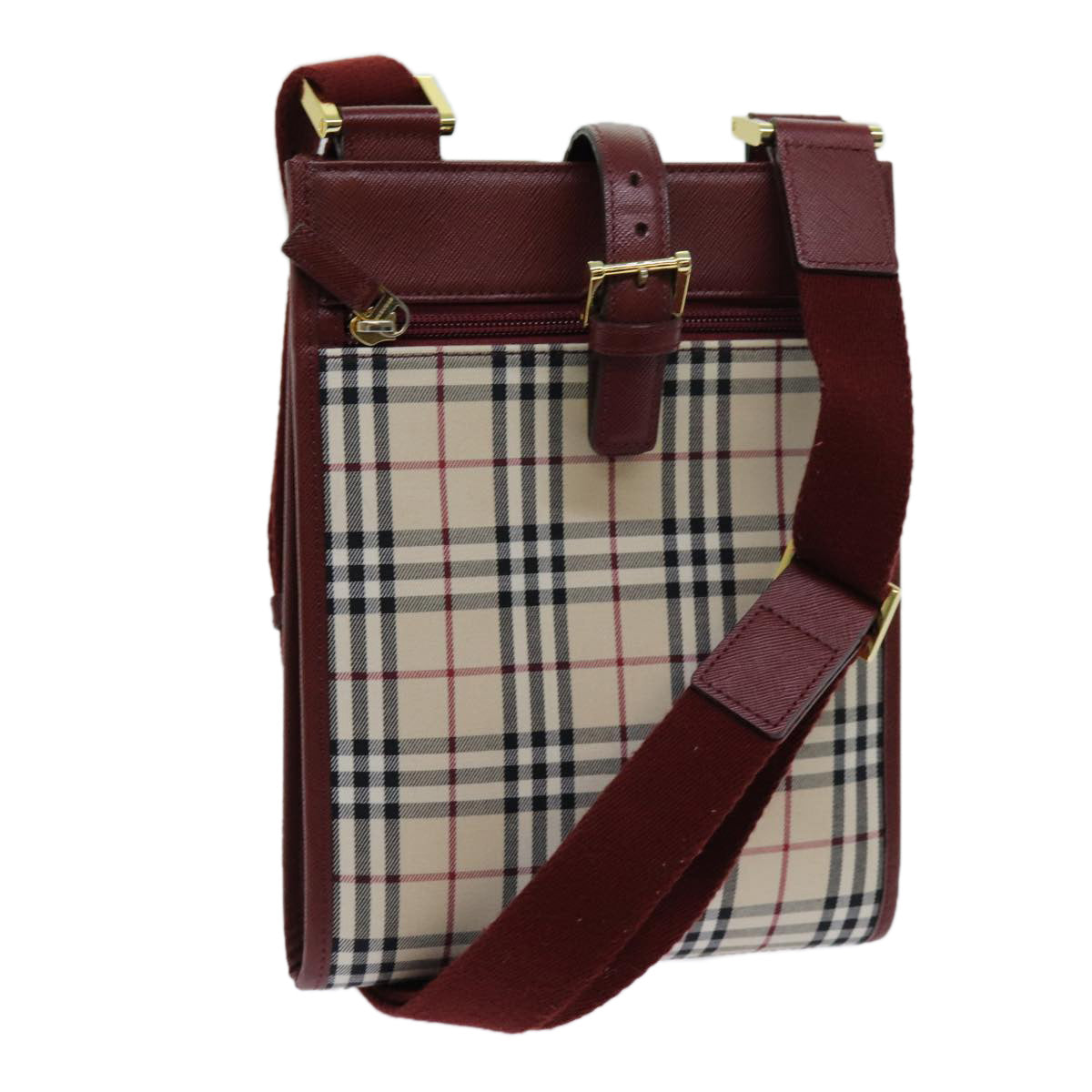 Luxury Burberry Vintage Check Shoulder Bag