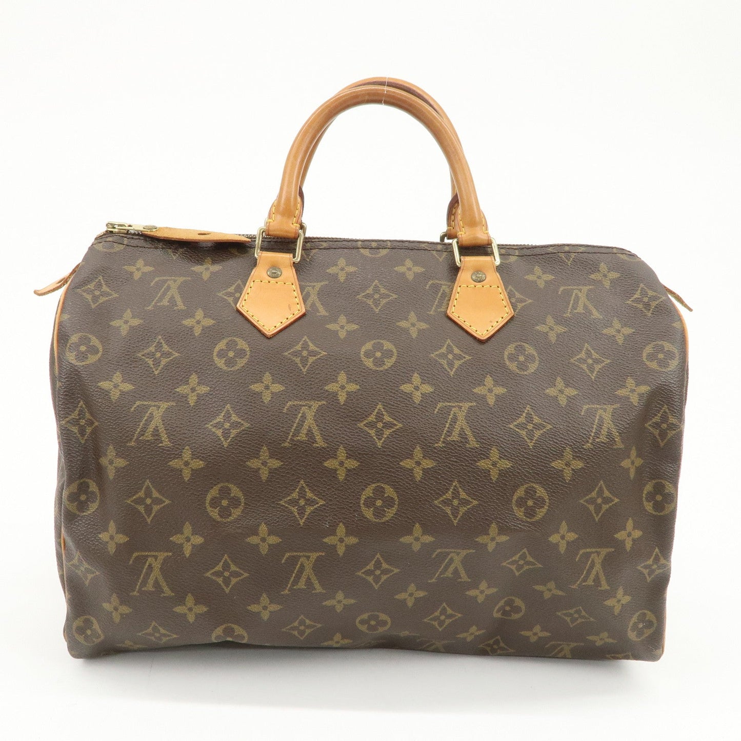 Louis Vuitton Monogram Canvas Speedy 35 Boston Bag Hand Bag M41524