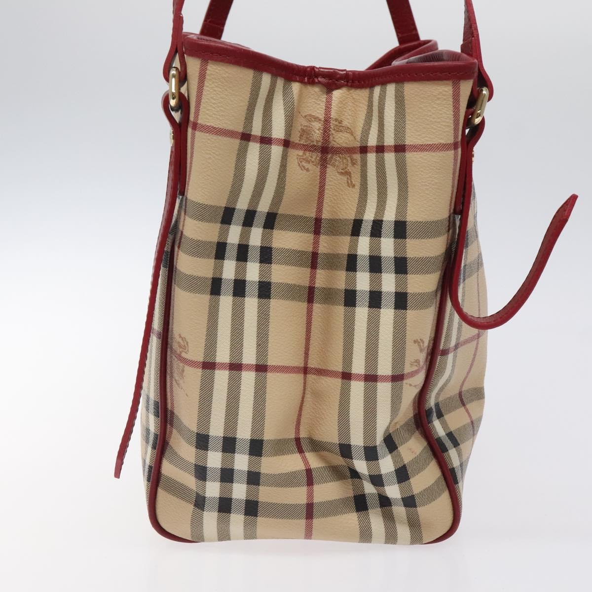 Burberry Nova Check Beige Canvas Shoulder Bag ( )