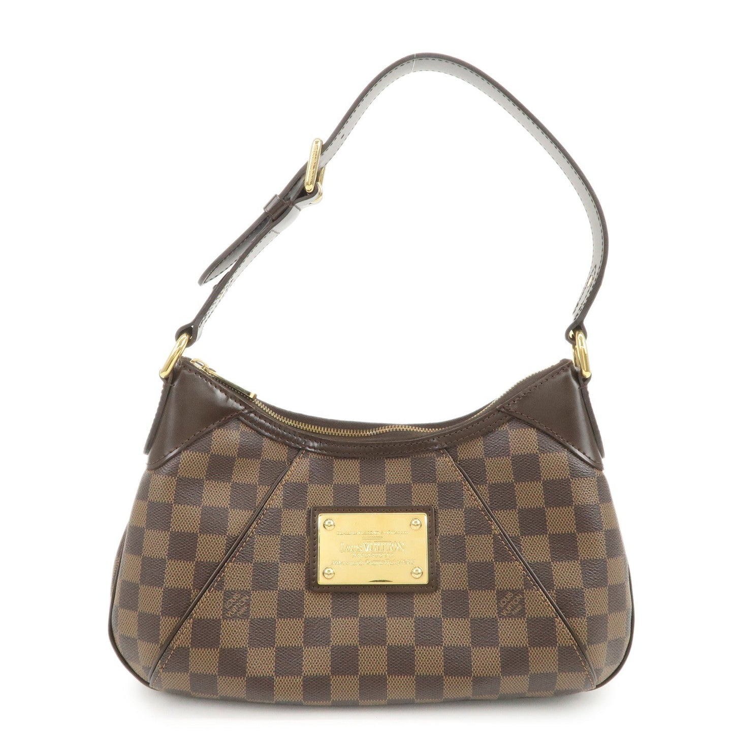 Louis Vuitton Damier Ebene Thames PM Shoulder Bag Hand Bag N48180