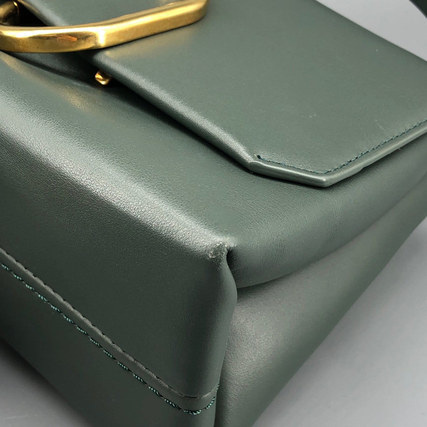 3.1 Phillip Lim Dark Green Pashli Mini Satchel Handbag