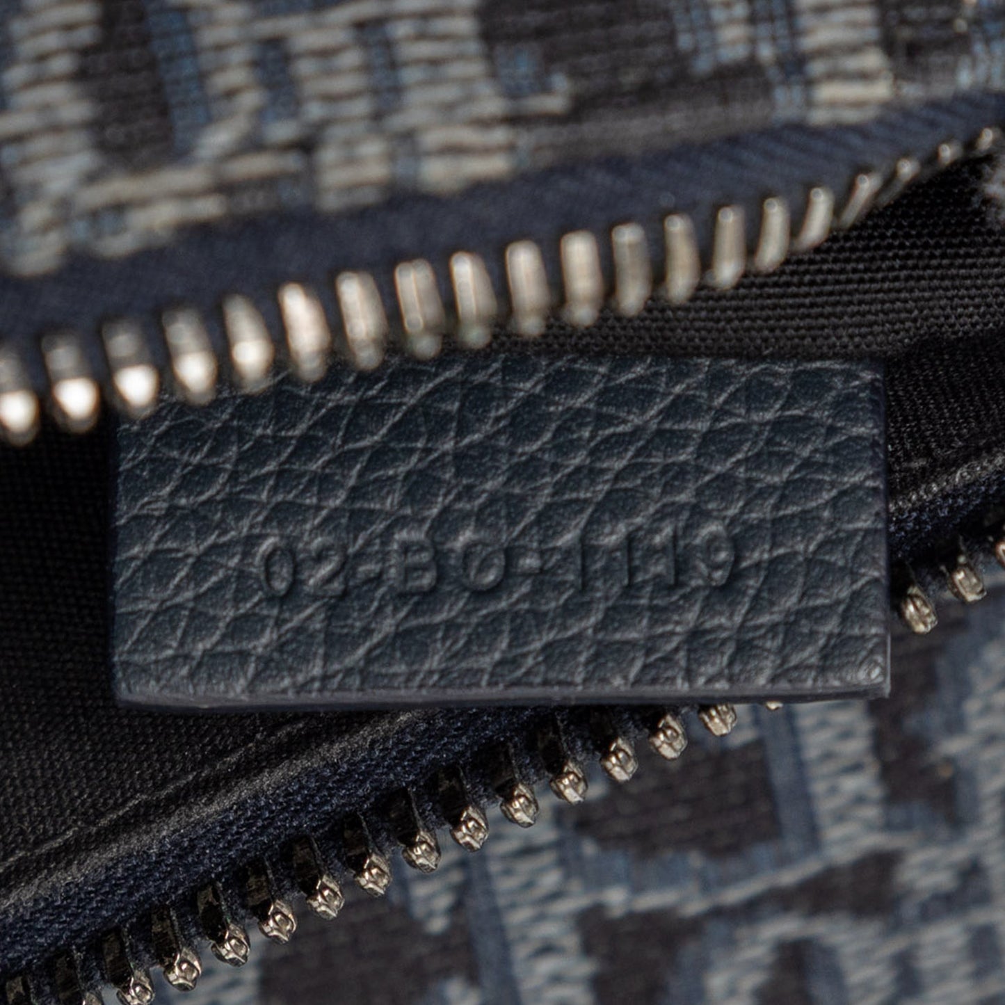 Black Dior Oblique Canvas Saddle Crossbody