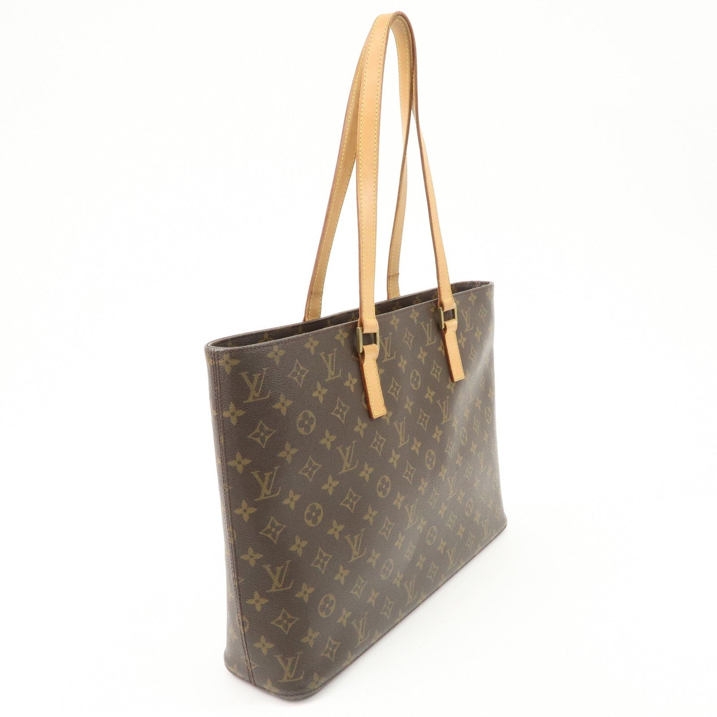 Louis Vuitton Monogram Luco Tote Bag Shoulder Bag Brown M51155
