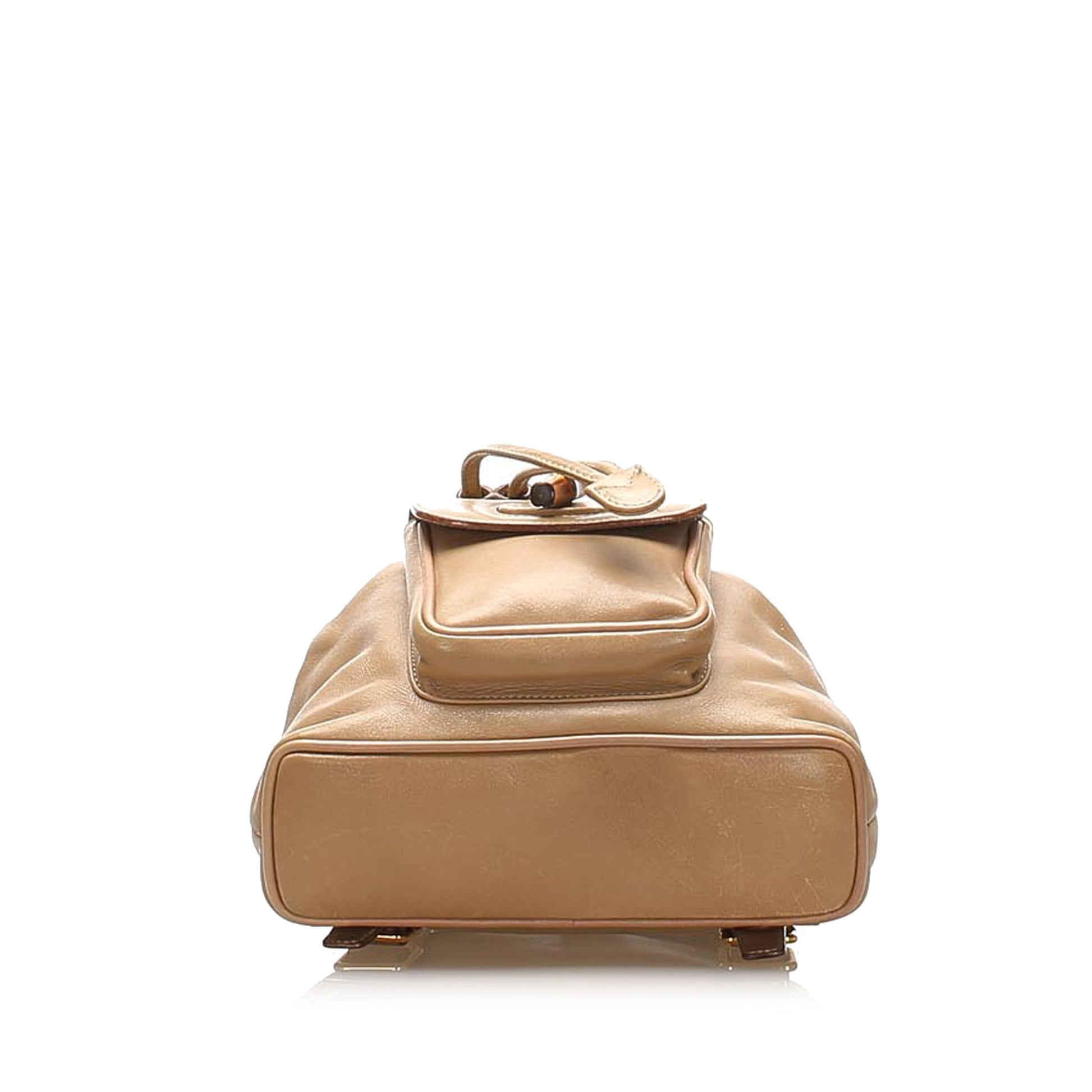 Gucci Twist Leather Top Handle Shoulder Bag