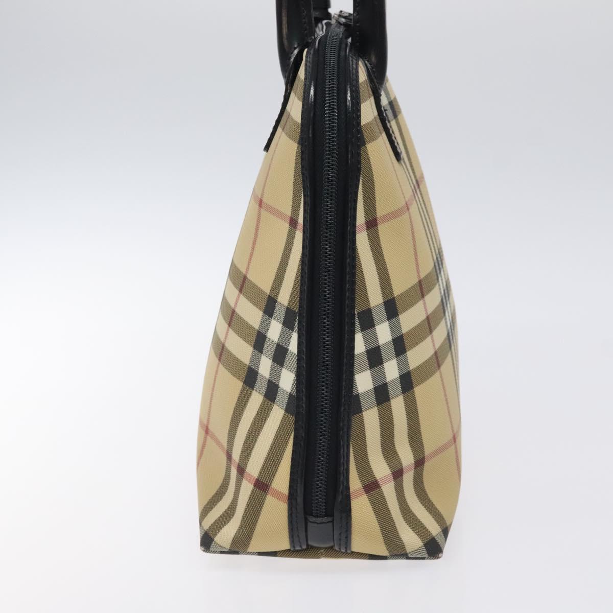 Burberry Nova Check Beige Canvas Handbag ( )