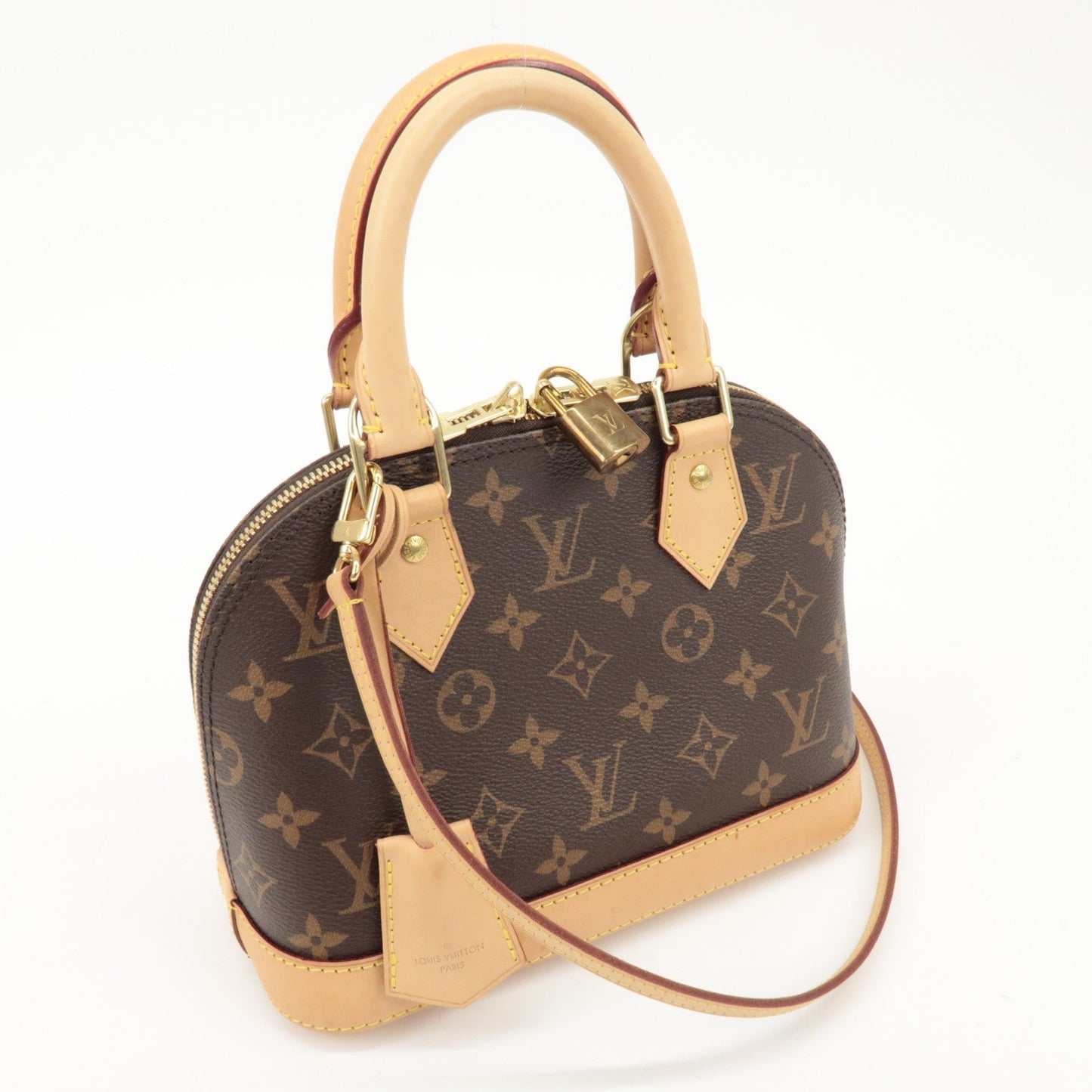 Louis Vuitton Monogram Alma BB 2Way Hand Bag Shoulder Bag M53152