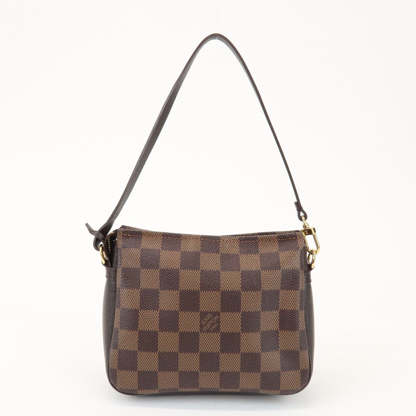 Louis Vuitton Damier Trousse Makeup Accessory Pouch Brown N51982