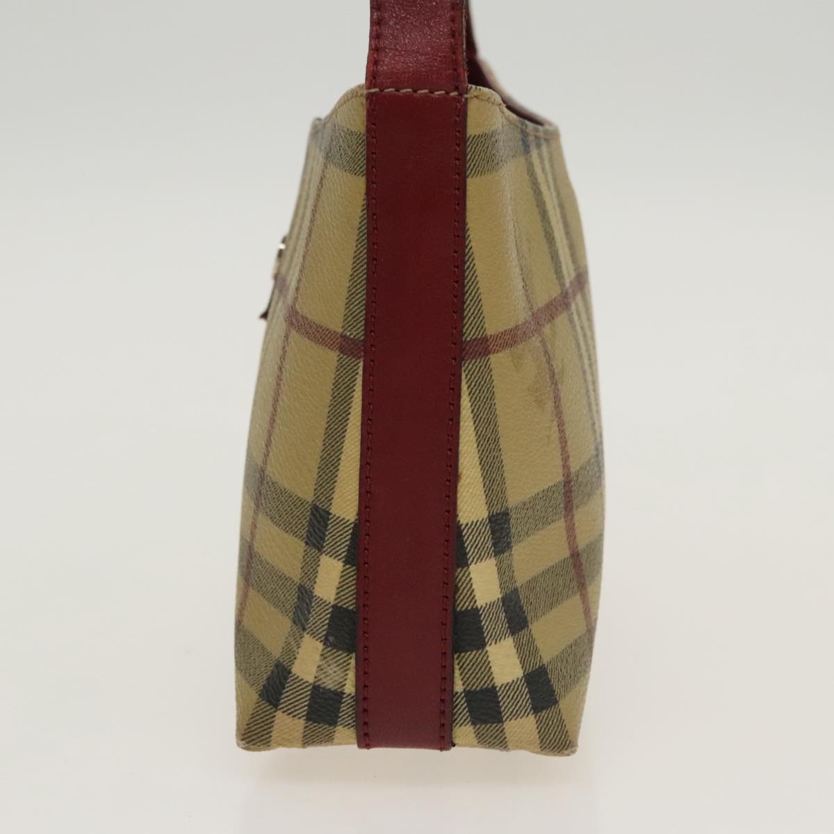 Burberry Nova Check Beige Canvas Shoulder Bag ( )