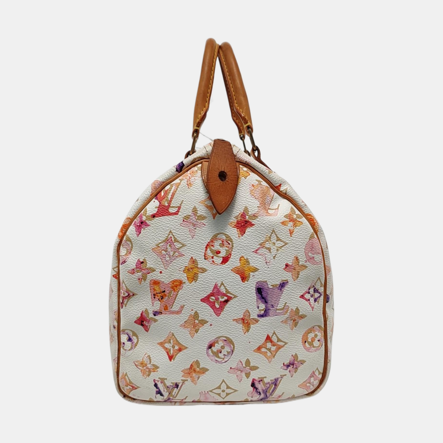 Louis Vuitton Speedy 30 Monogram Watercolor Pink Handbag Richard Prince 2008