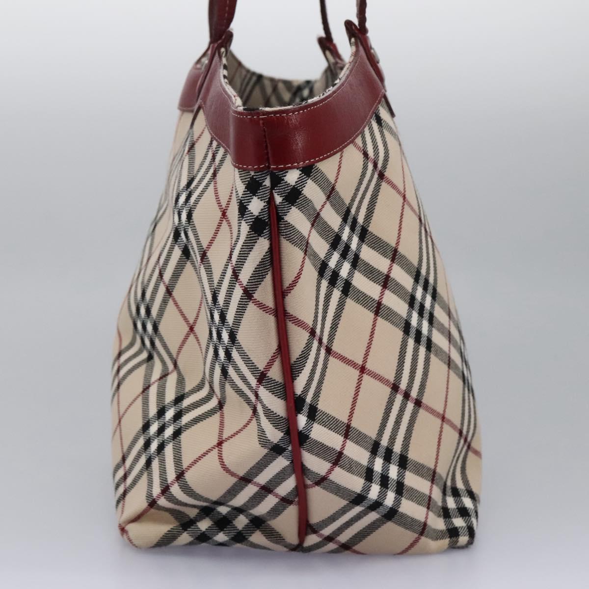 Burberry Nova Check Beige Canvas Tote Bag ( )