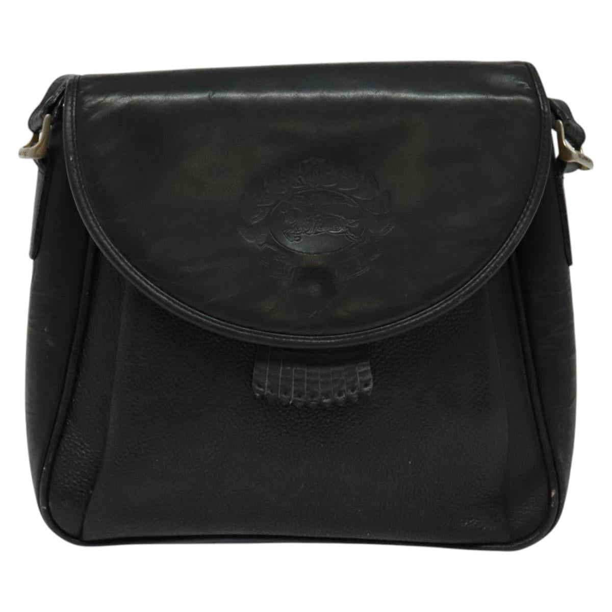 Burberry Blue Label Black Leather Shoulder Bag ( )