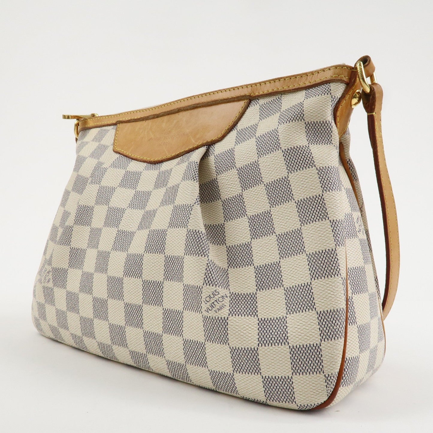 Louis Vuitton Damier Azur Siracusa PM Shoulder Bag M41113