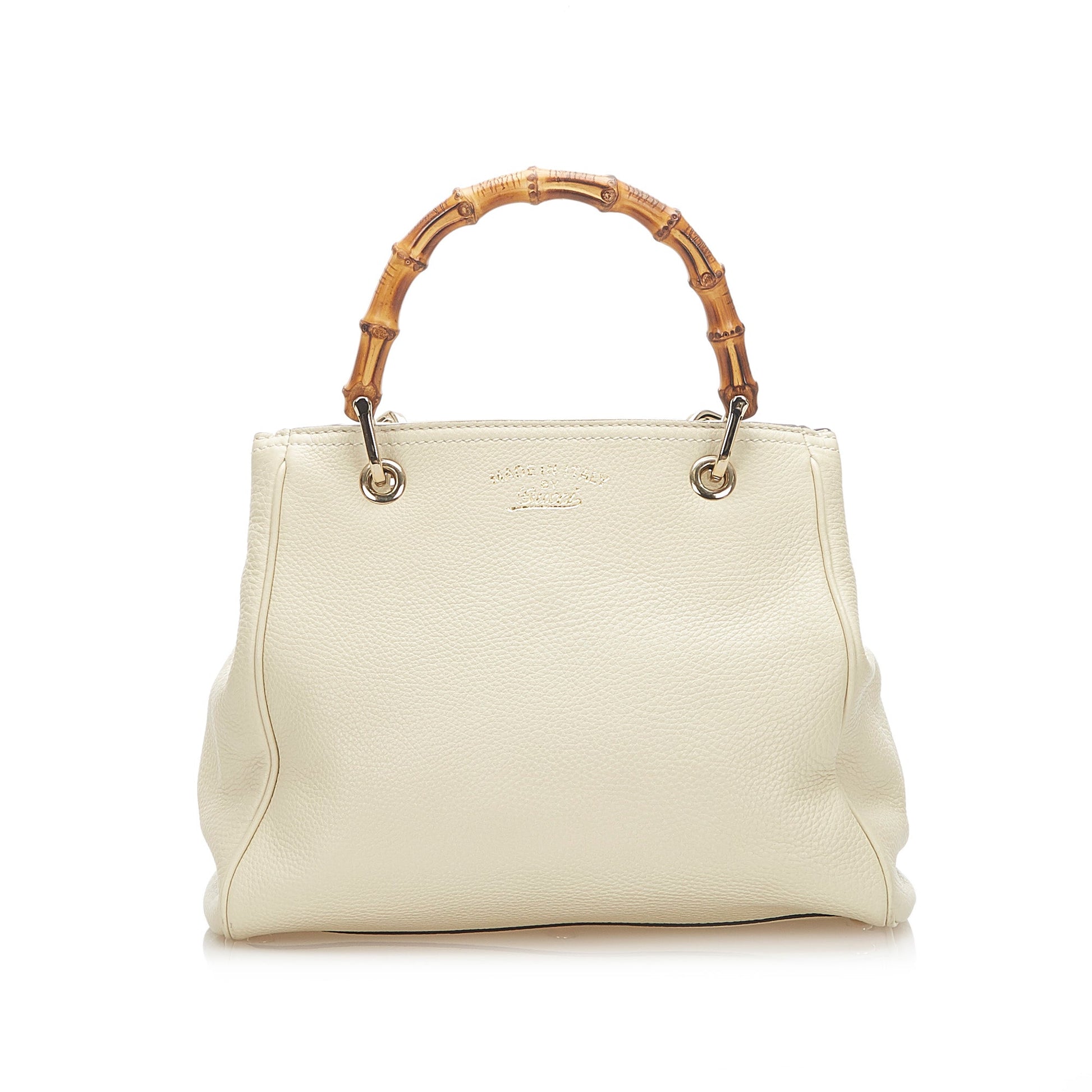 Gucci Leather Top Handle Tote