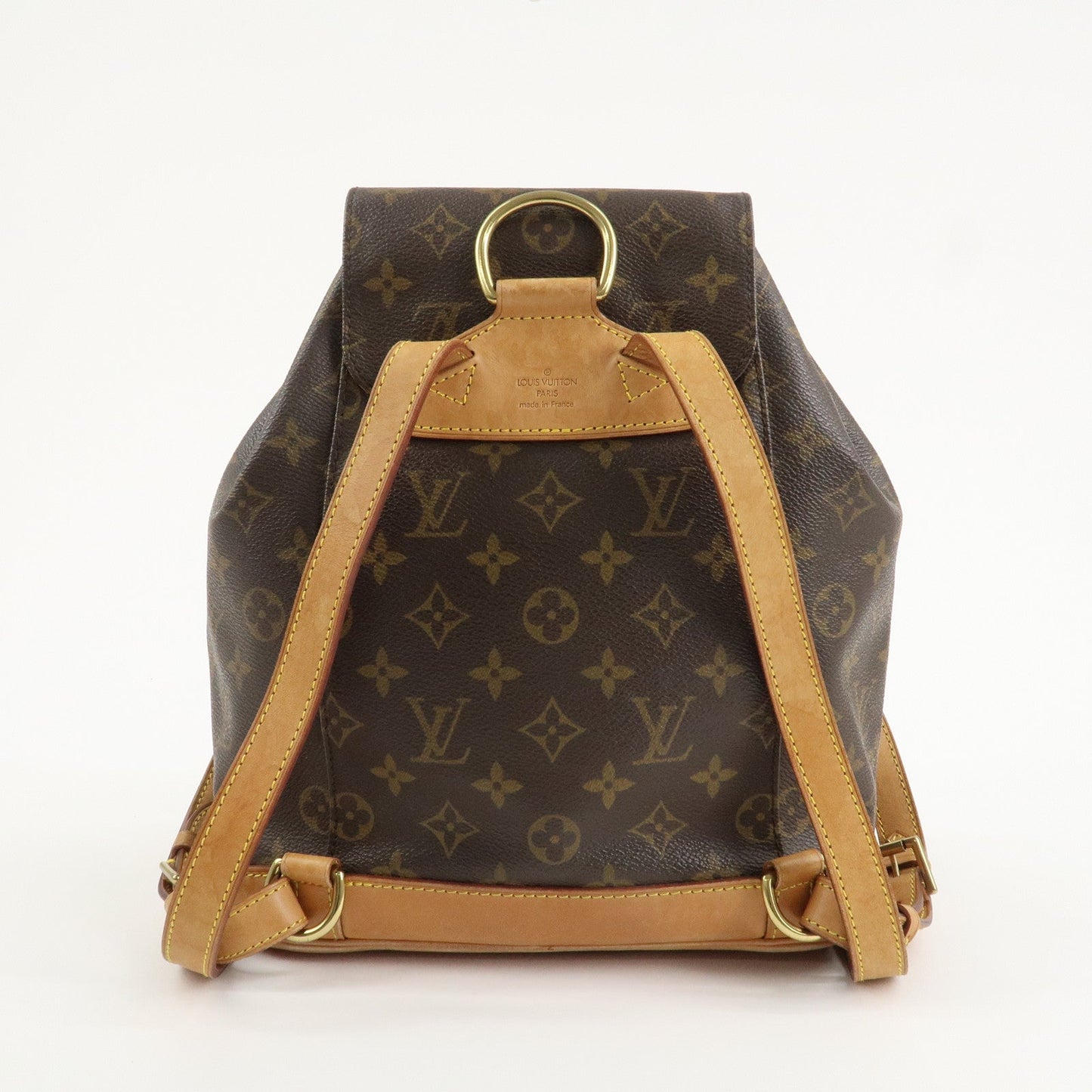 Louis Vuitton Monogram Canvas Montsouris MM Backpack Brown M51136