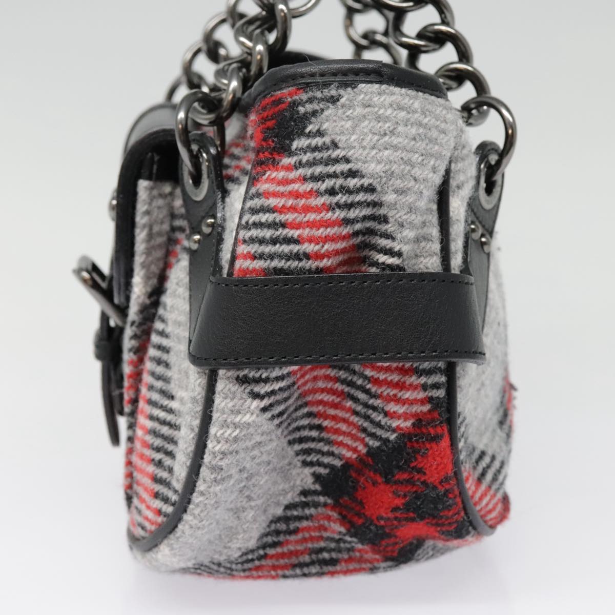 Burberry Nova Check Multicolour Wool Handbag ( )