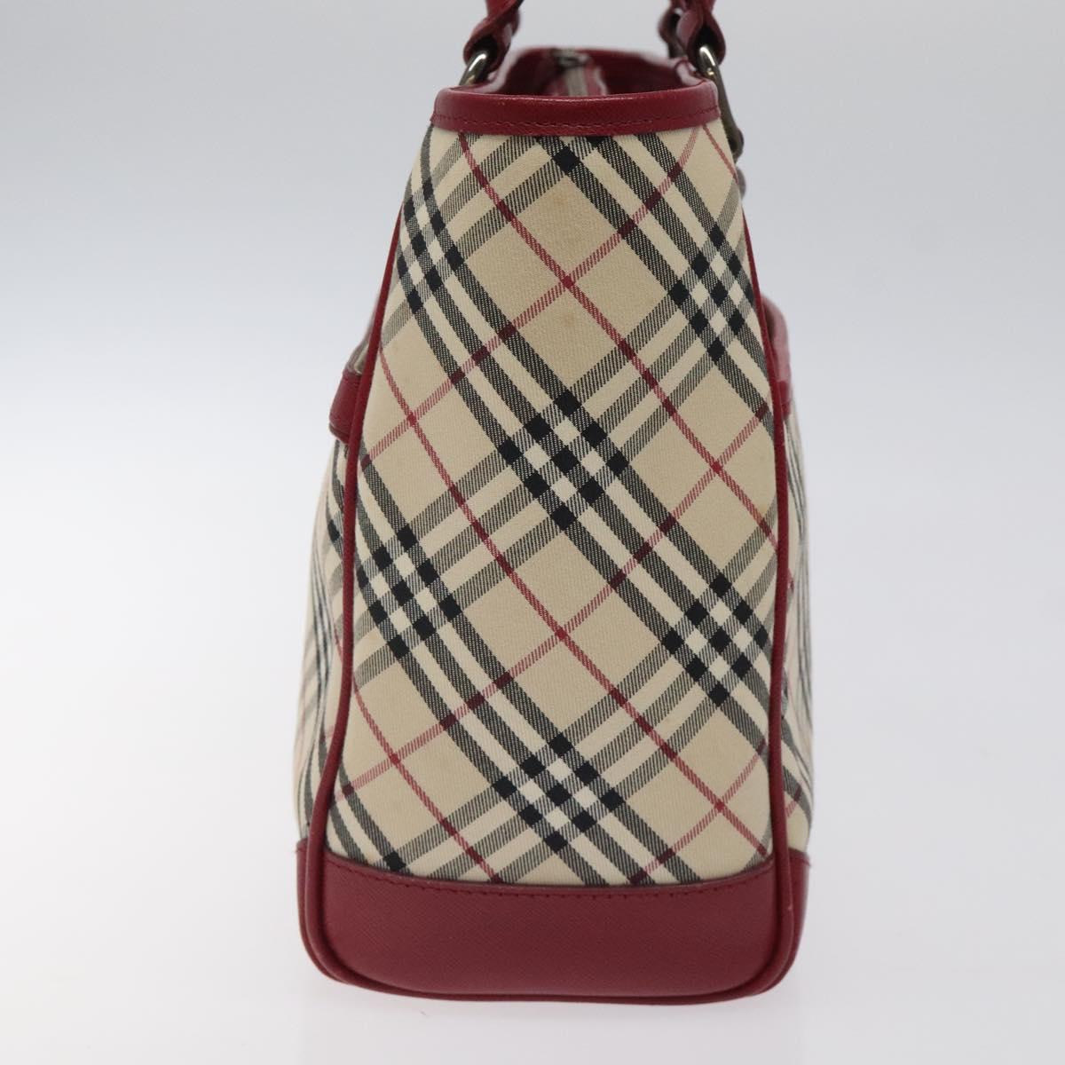 Burberry Nova Check Beige Canvas Tote Bag ( )
