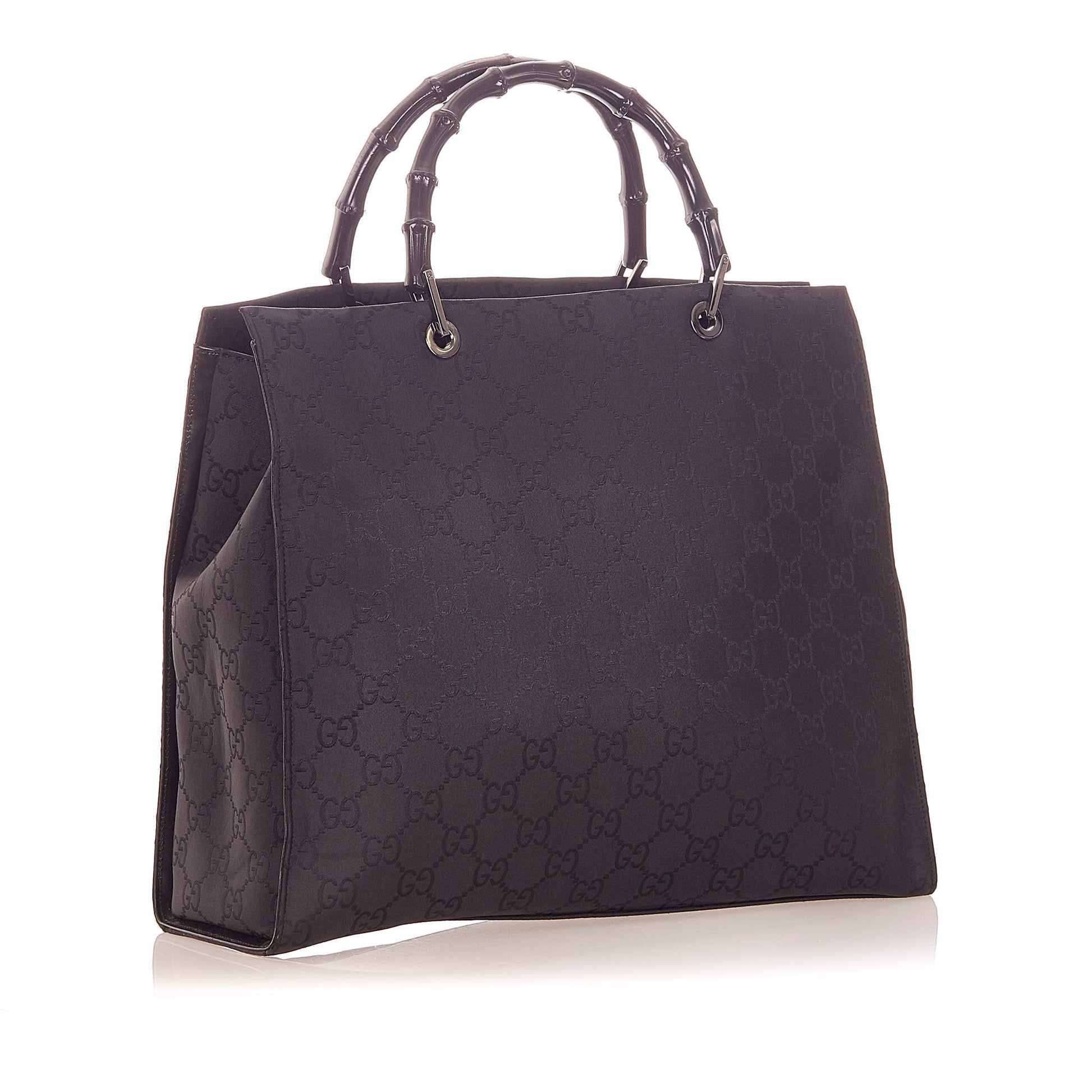 Gucci Canvas Top Handle Tote