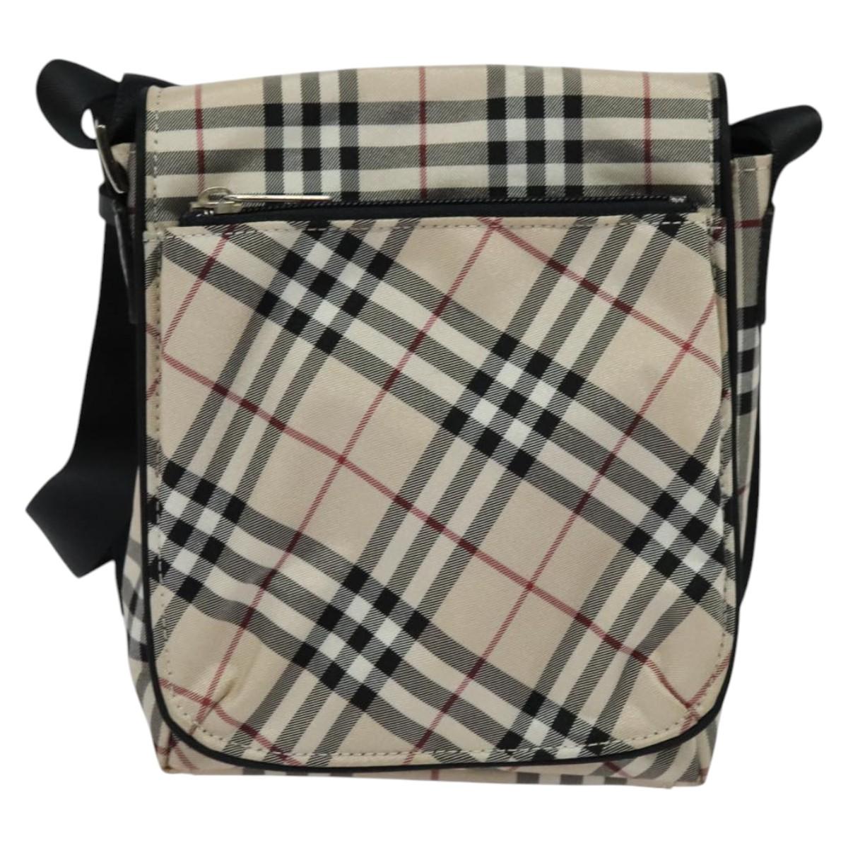 Burberry Blue Label Beige Nylon Shoulder Bag ( )