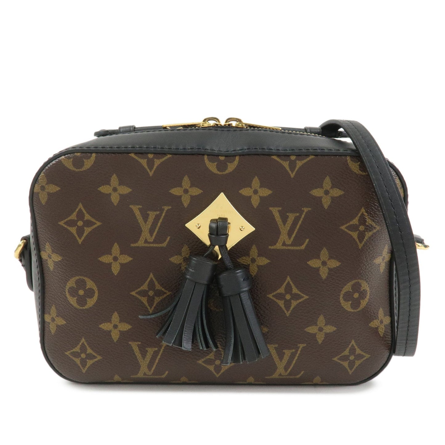 Louis Vuitton Monogram Santonge Shoulder Bag Brown M43555