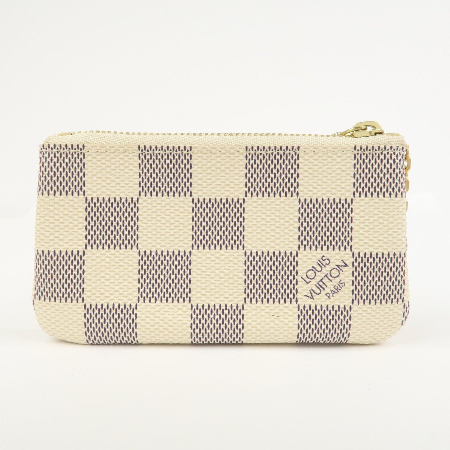 Louis Vuitton Damier Azur Pochette Cles Coin Case N62659