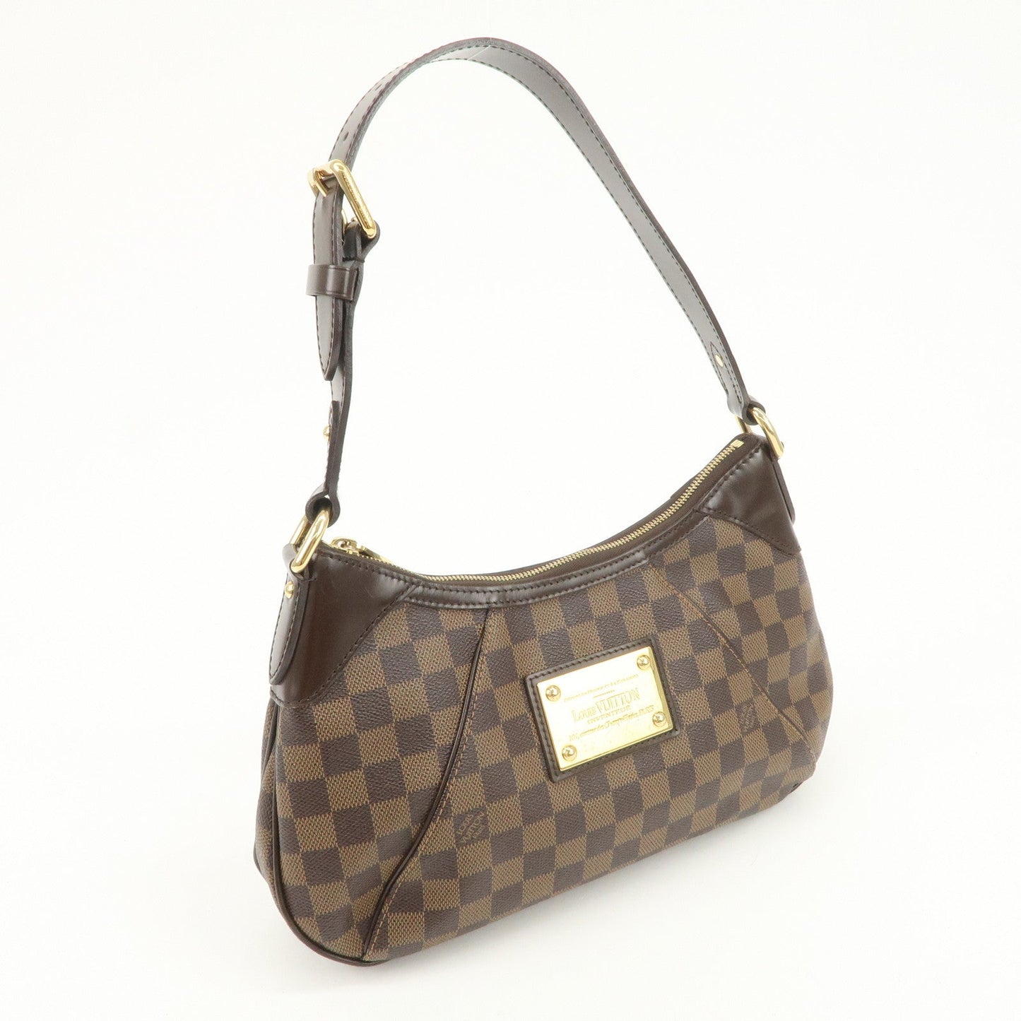 Louis Vuitton Damier Canvas Thames PM Shoulder Bag Hand Bag N48180