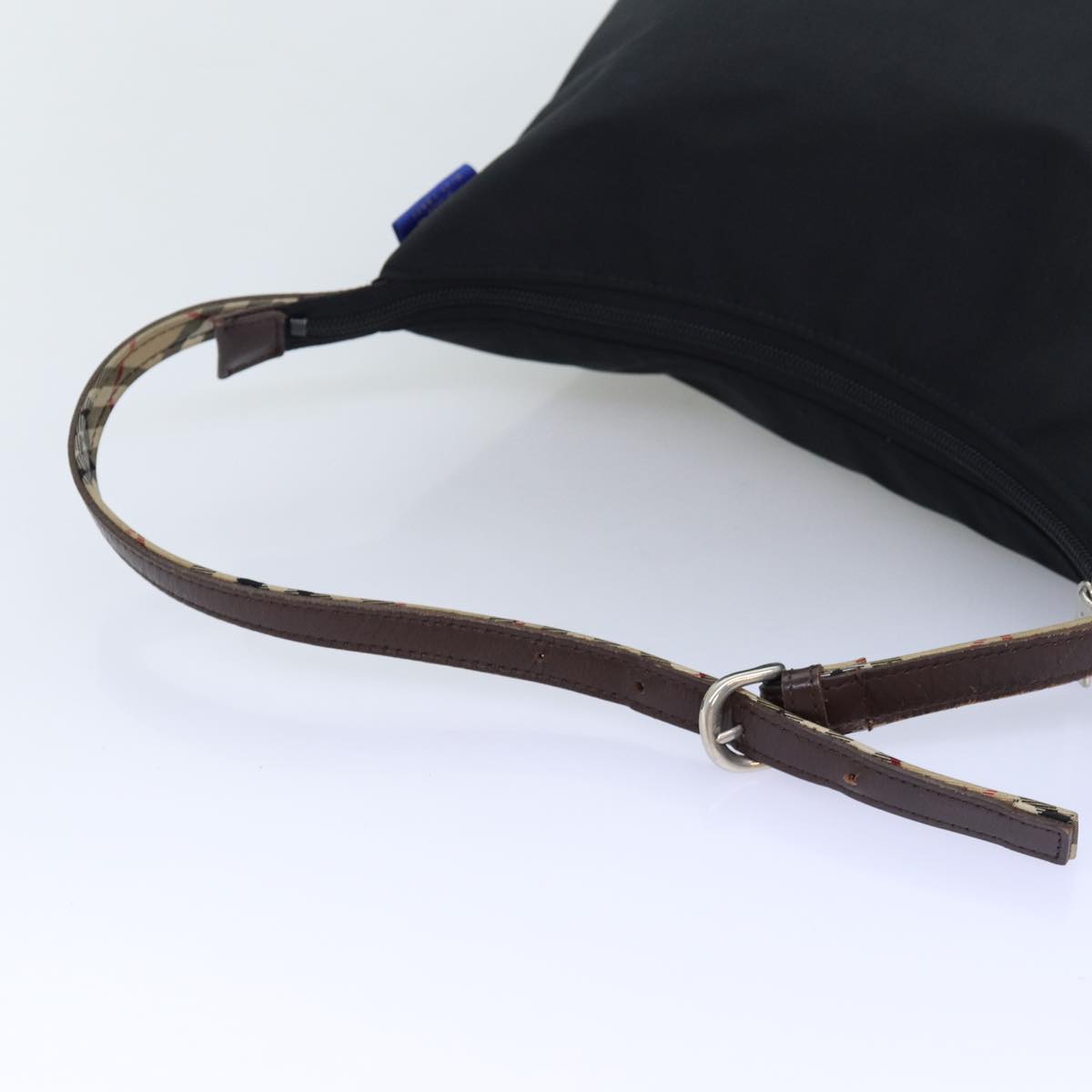 Burberry Blue Label Black Canvas Shoulder Bag ( )