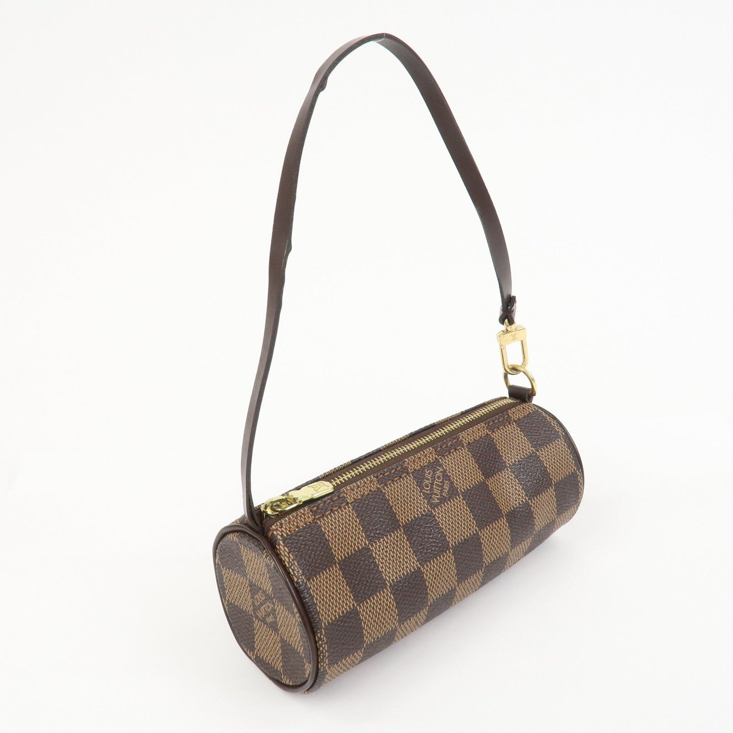 Louis Vuitton Damier Ebene Mini Pouch for Papillon Bag Brown