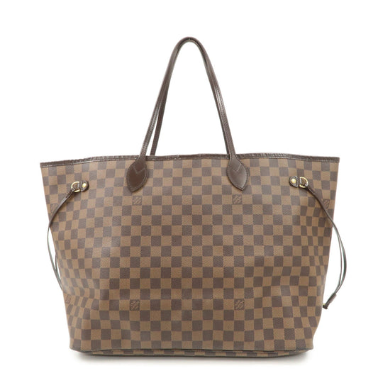 Louis Vuitton Damier Ebene Neverfull GM Tote Bag N51106