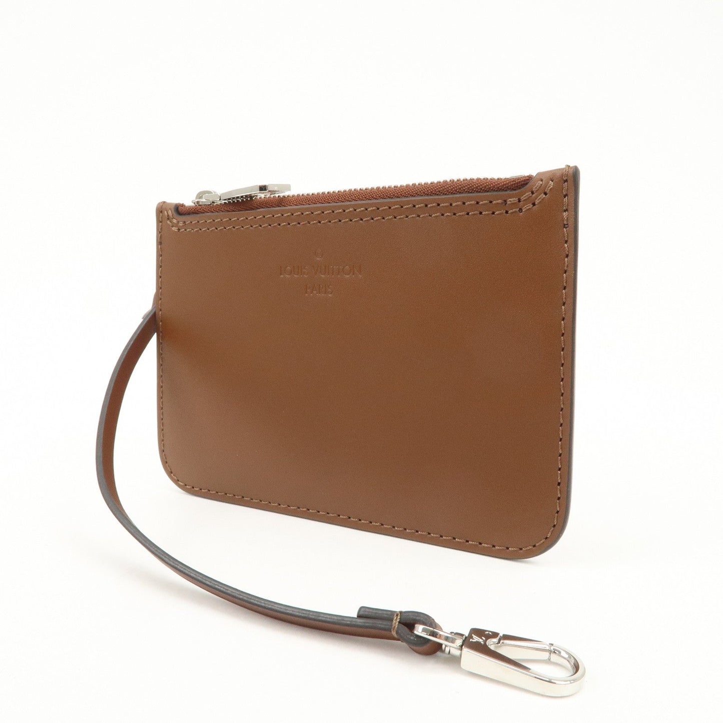 Louis Vuitton Mahina Leather Pouch for Hina PM Brown