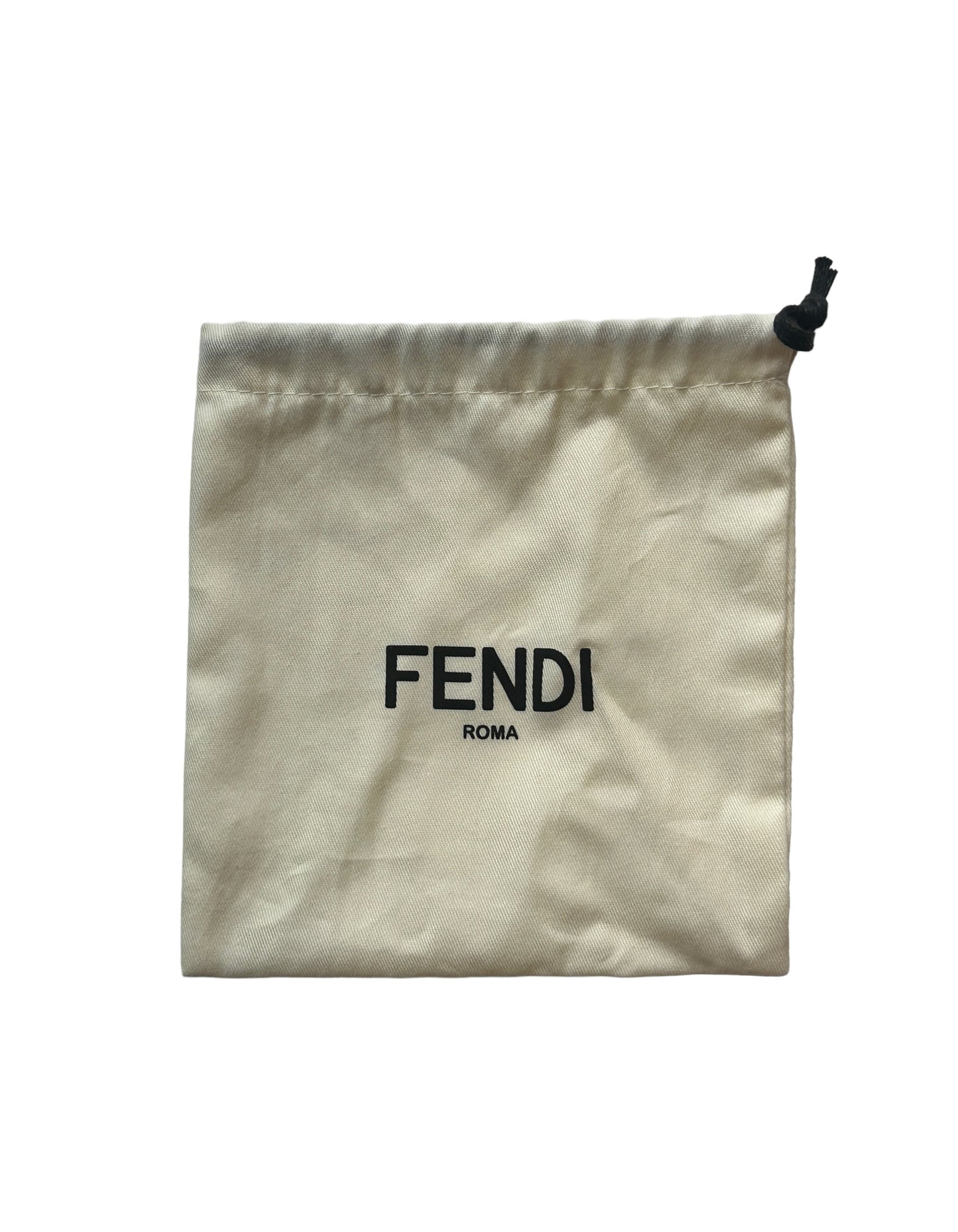 Fendi Brown Zucca Monogram Textured Velvet Strap You