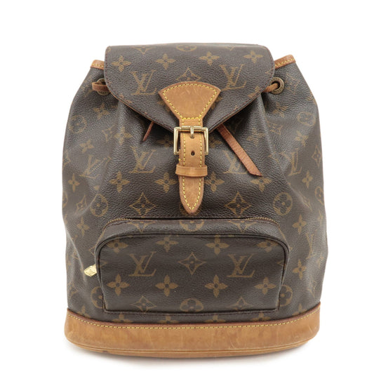 Louis Vuitton Monogram Montsouris MM Backpack Brown M51136