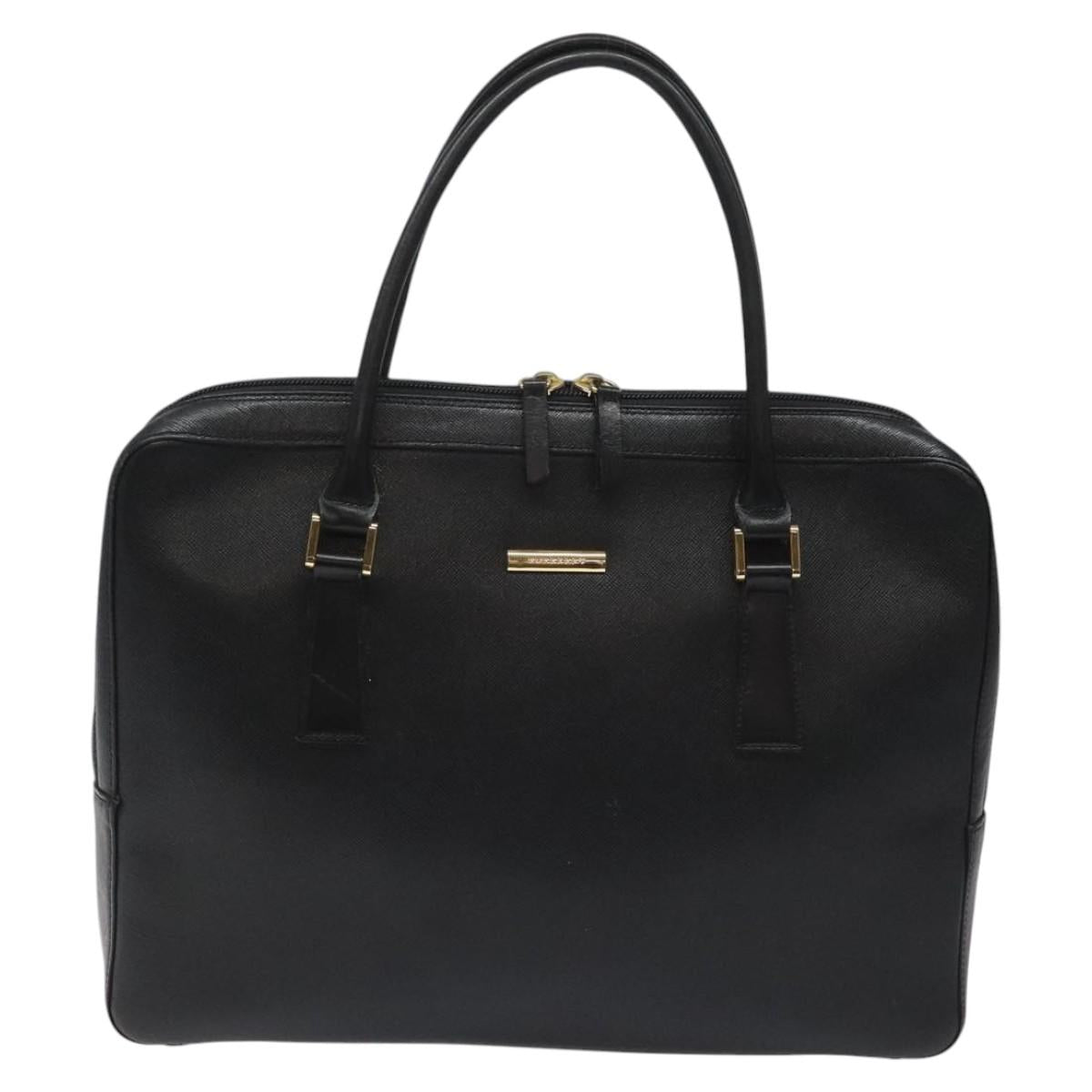 Burberry Black Leather Handbag ( )