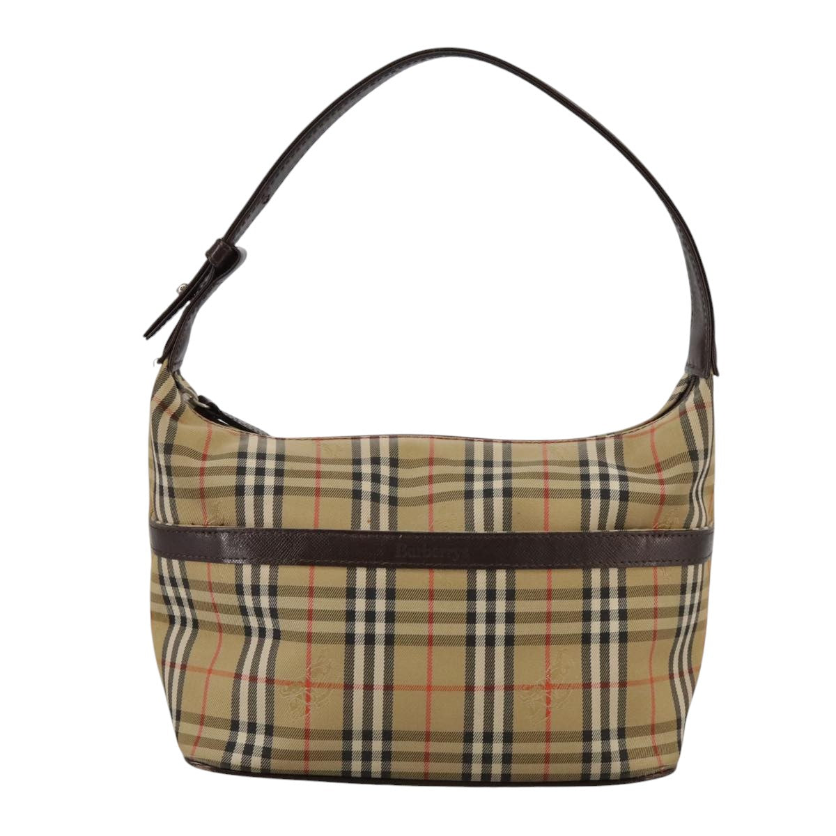 Burberry Nova Check Beige Canvas Handbag ( )