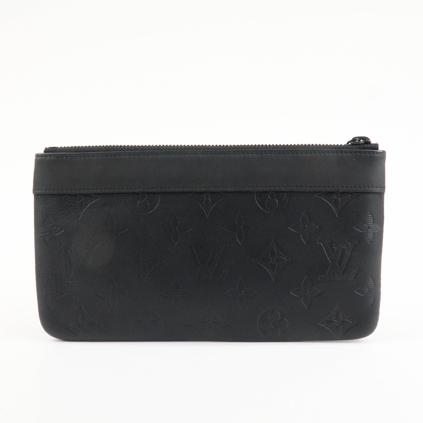Louis Vuitton Monogram Shadow Pochette Discovery PM Black M44335