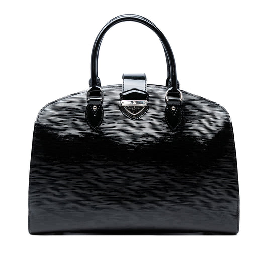 Black Louis Vuitton Electric Epi Pont Neuf GM Handbag